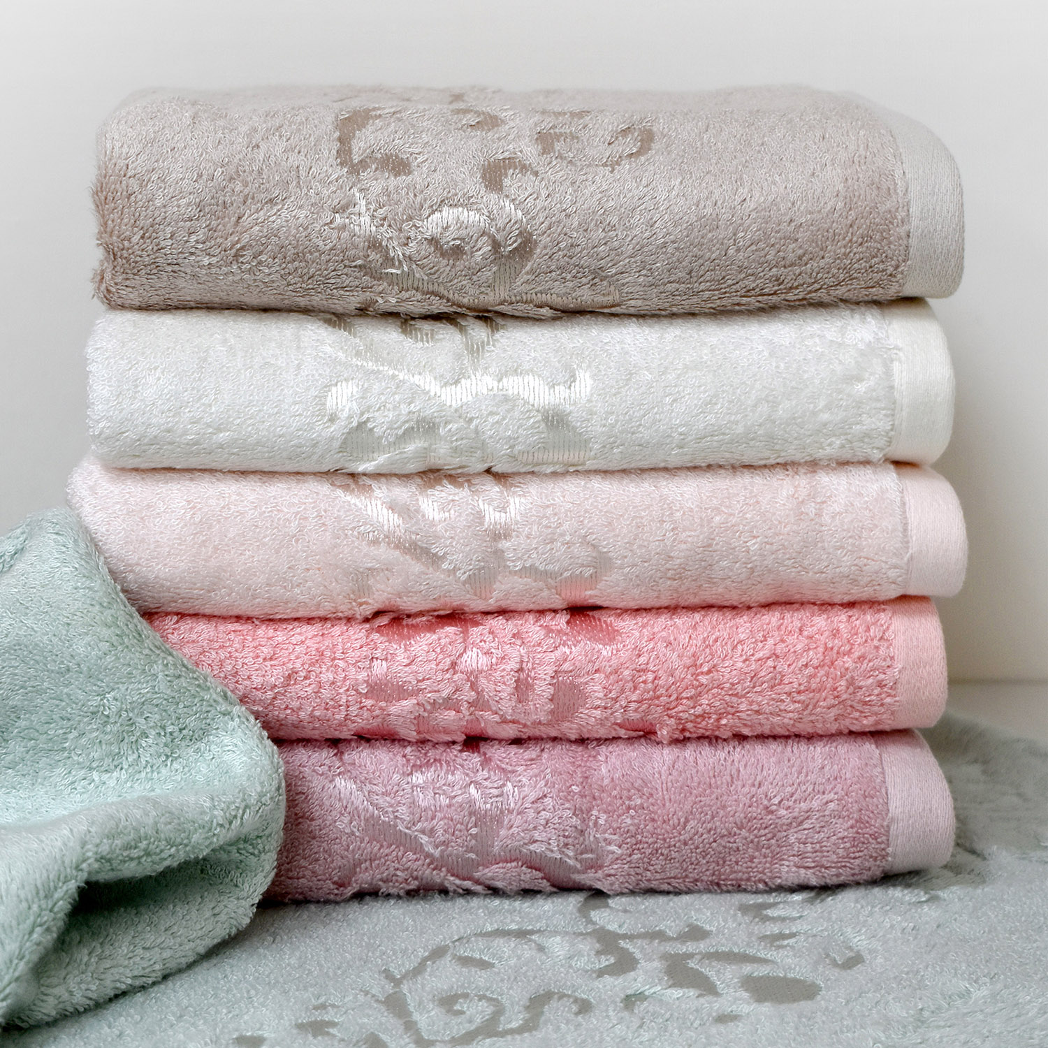 Полотенце ВЕРОНА бежевое