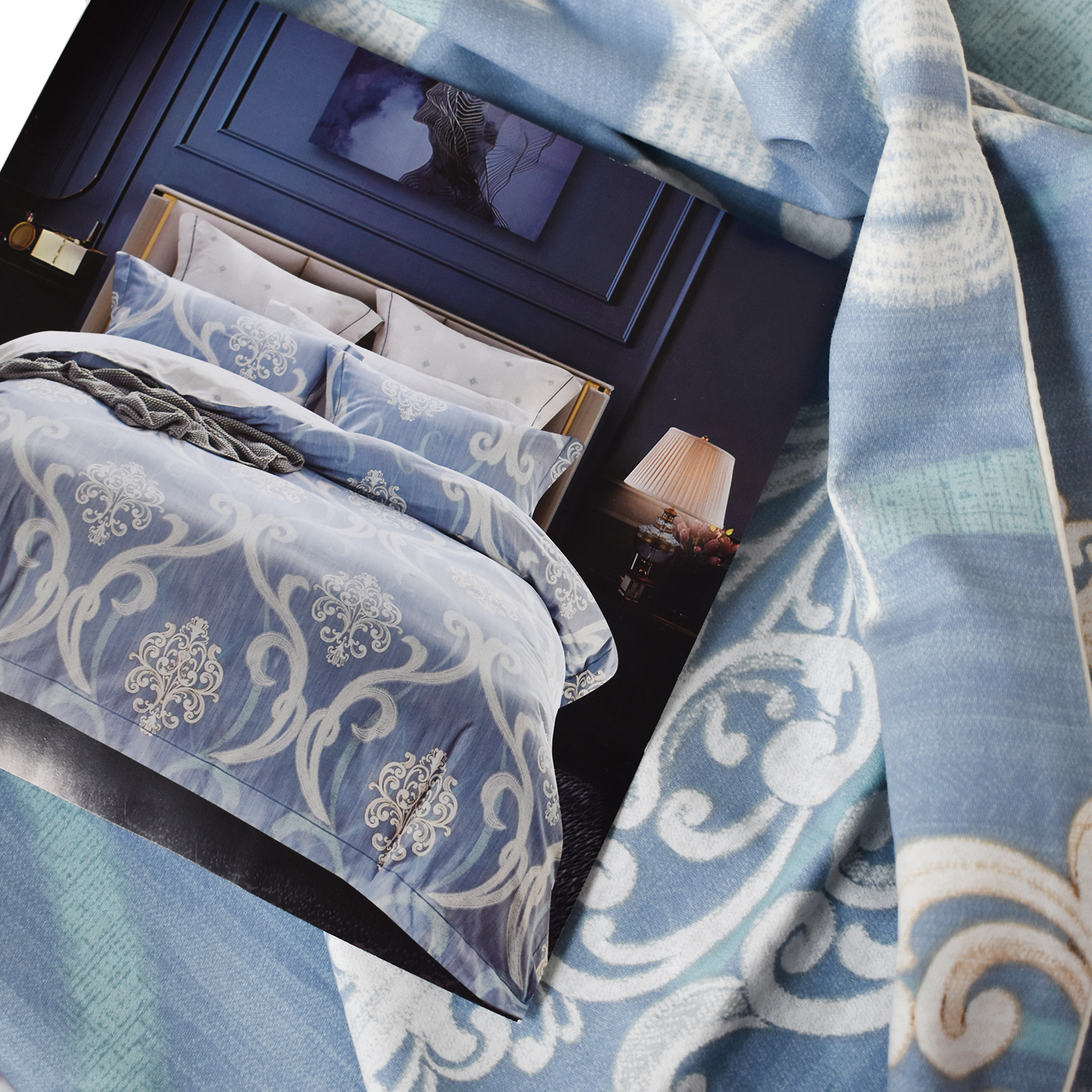 Комплект постельного белья Мако-Сатин-Браш 916