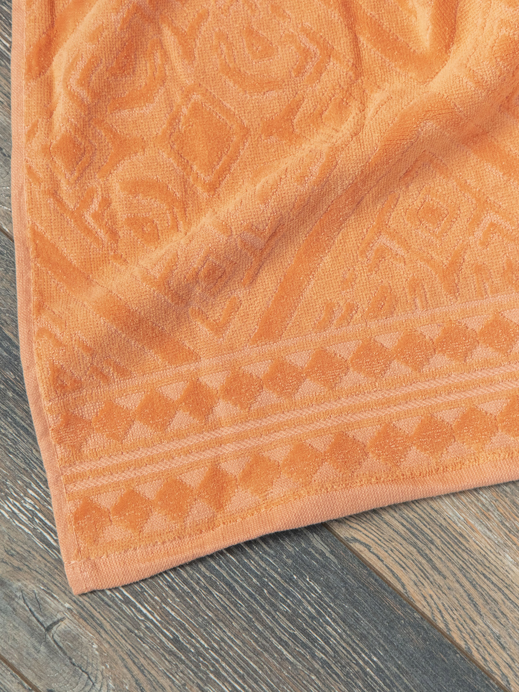 Простыня махровая ДЖУЛИЯ коралловая