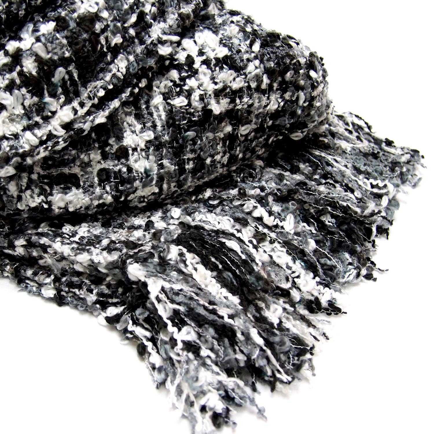 Плед с кистями TN-01 150х200см серый