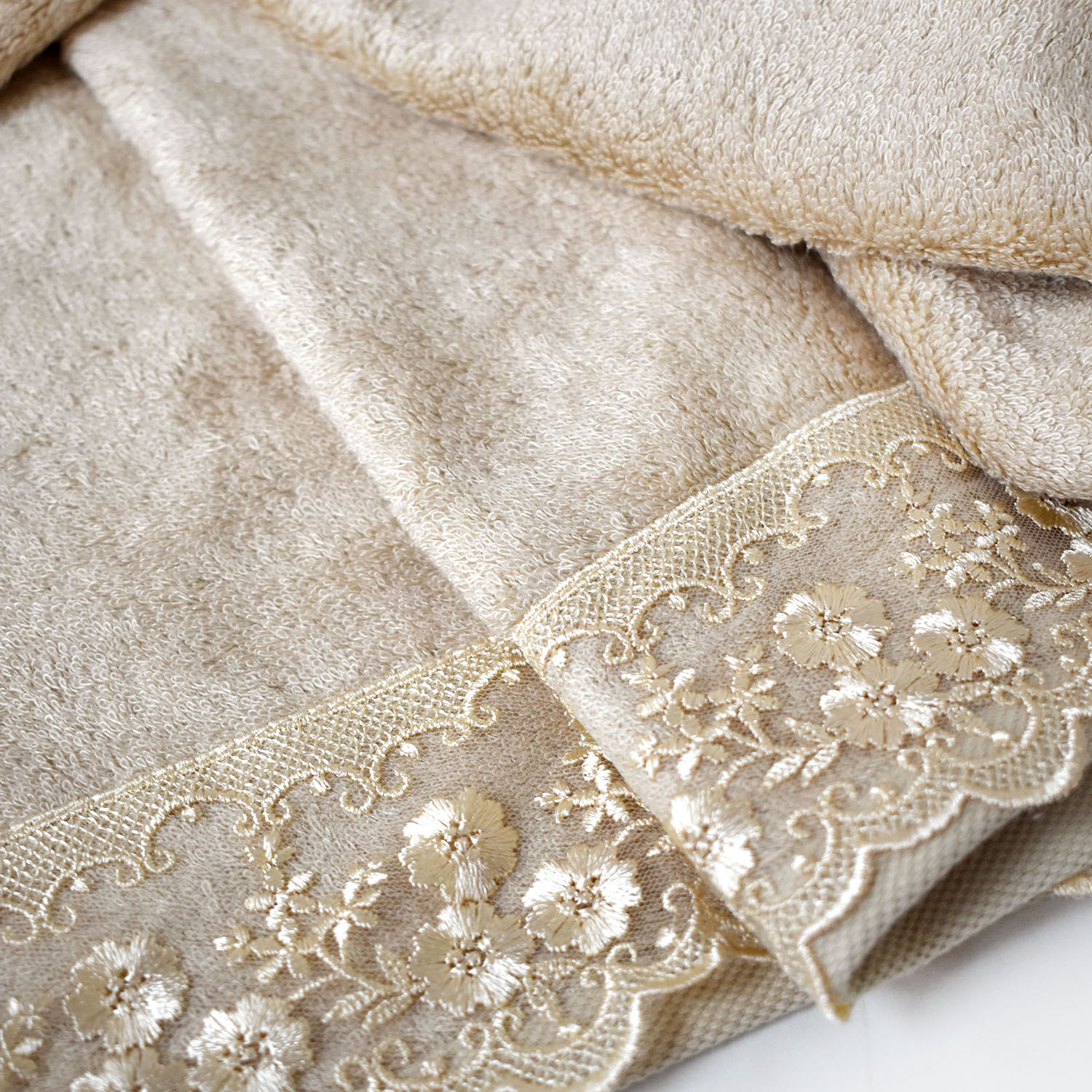 Полотенце ВАЛЕРИ бежевое