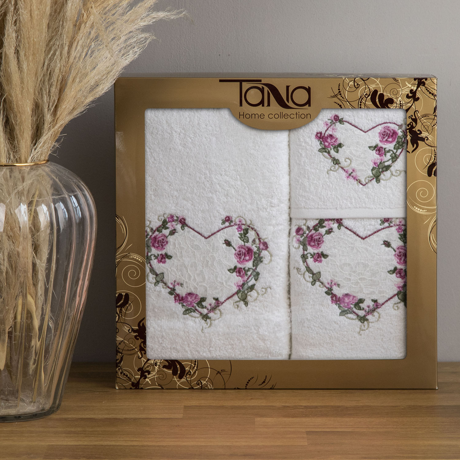 Набор полотенец МОНИКА-1 белый из 3х