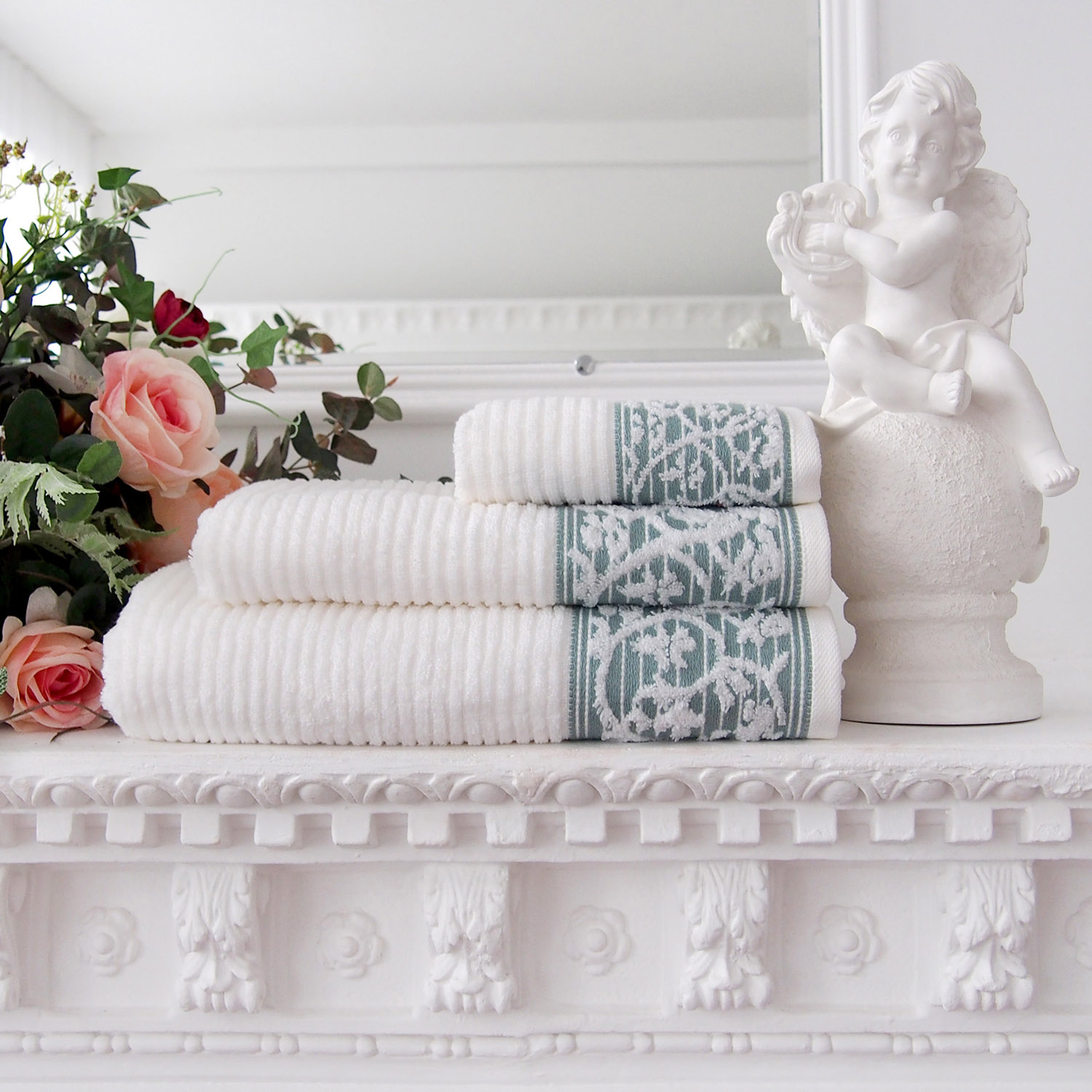 Набор полотенец ХЕЛЕН белый