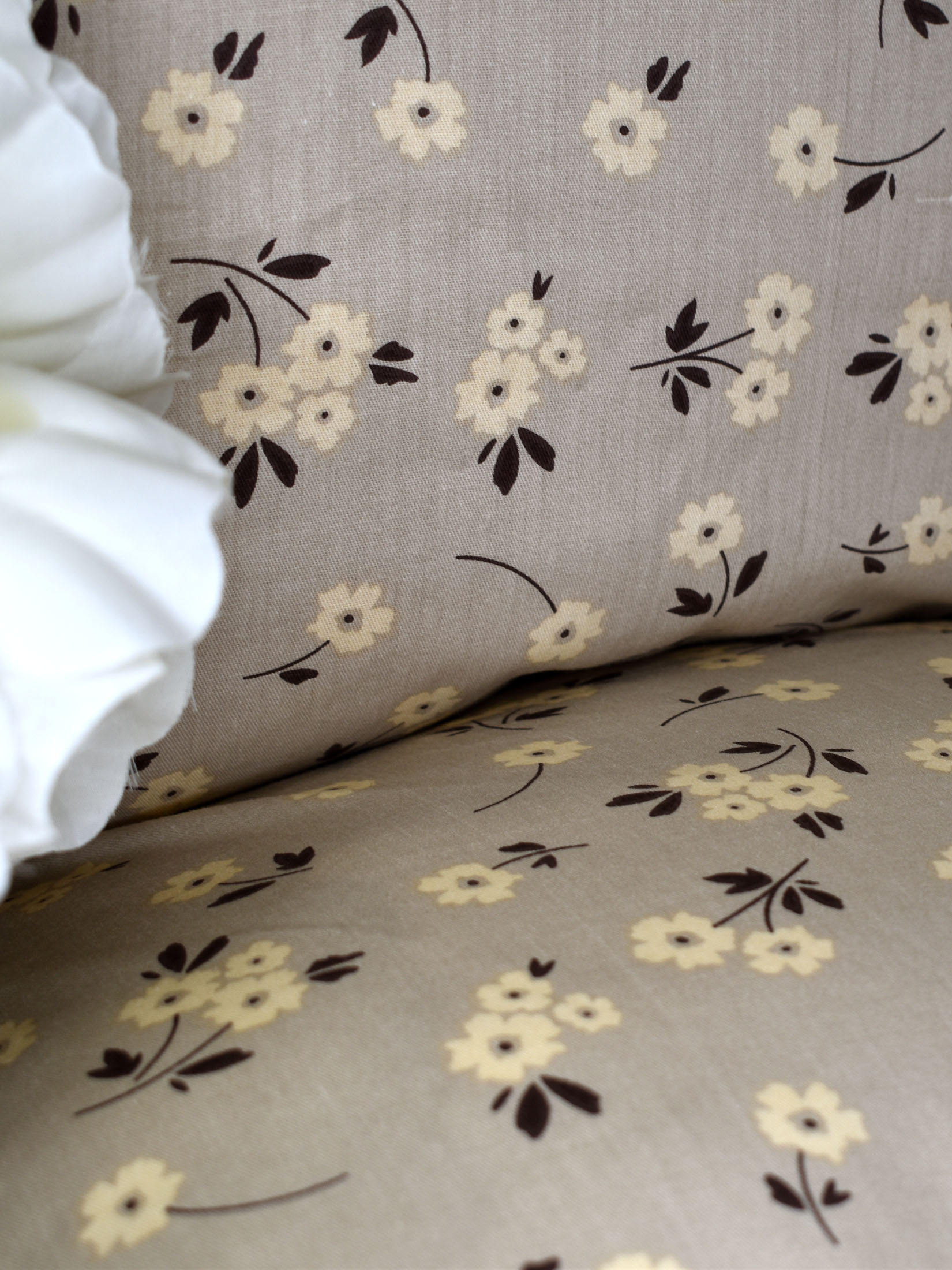 Набор наволочек Сатин-Комфорт бежевые 17-25