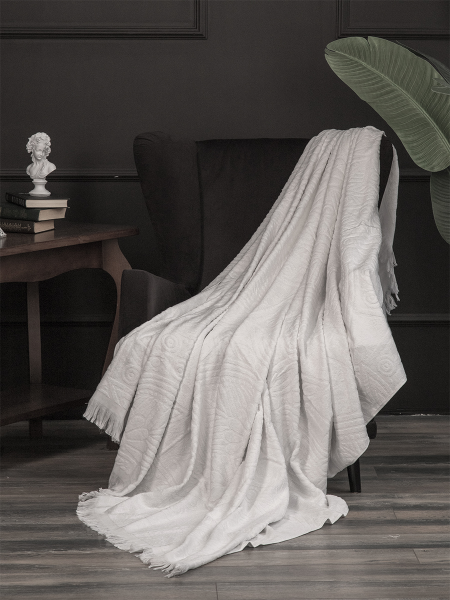 Простыня махровая МЕЛИССА белая