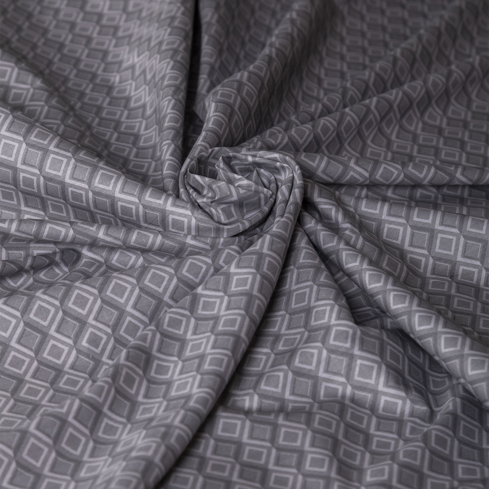 Простыня Сатин-Комфорт темно-серая 16-01 В