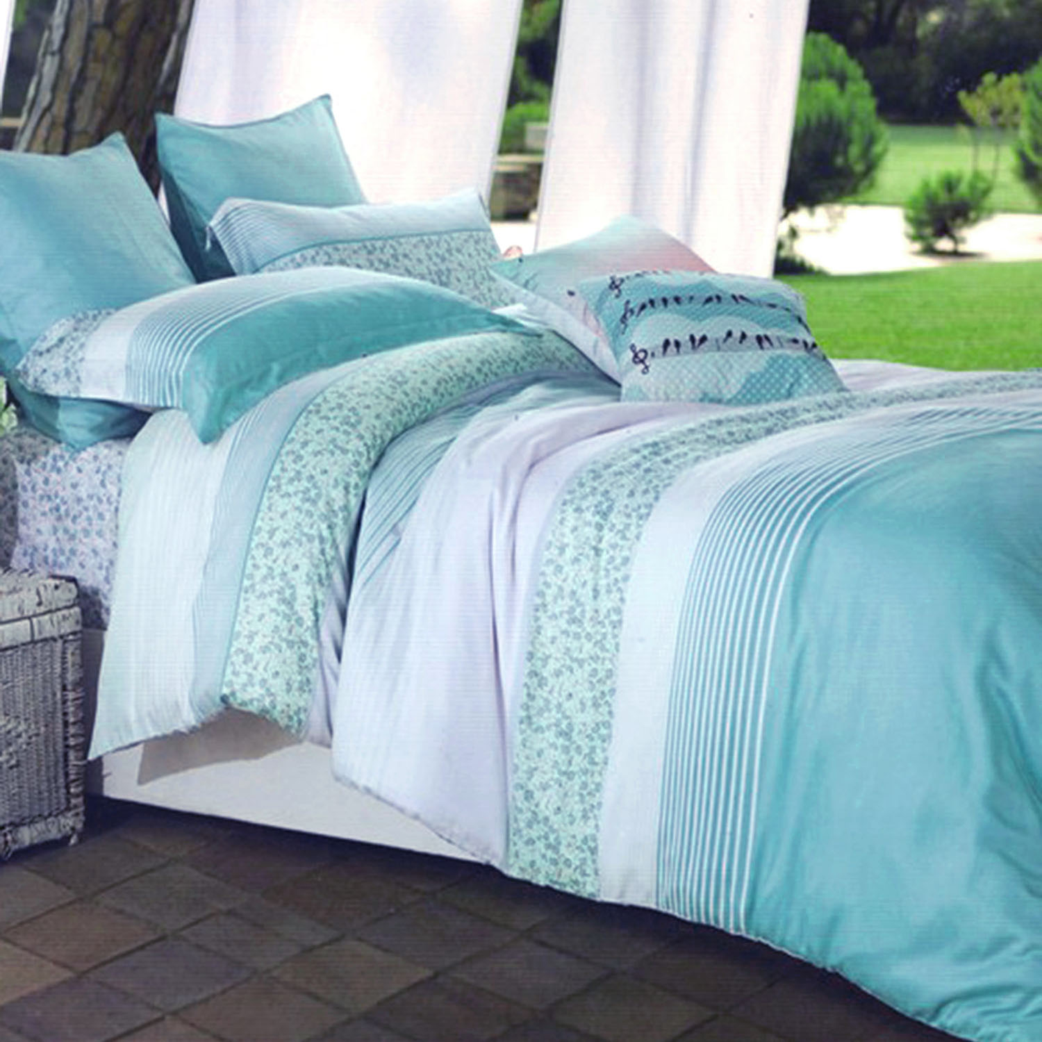 Комплект постельного белья Тенсел люкс 807