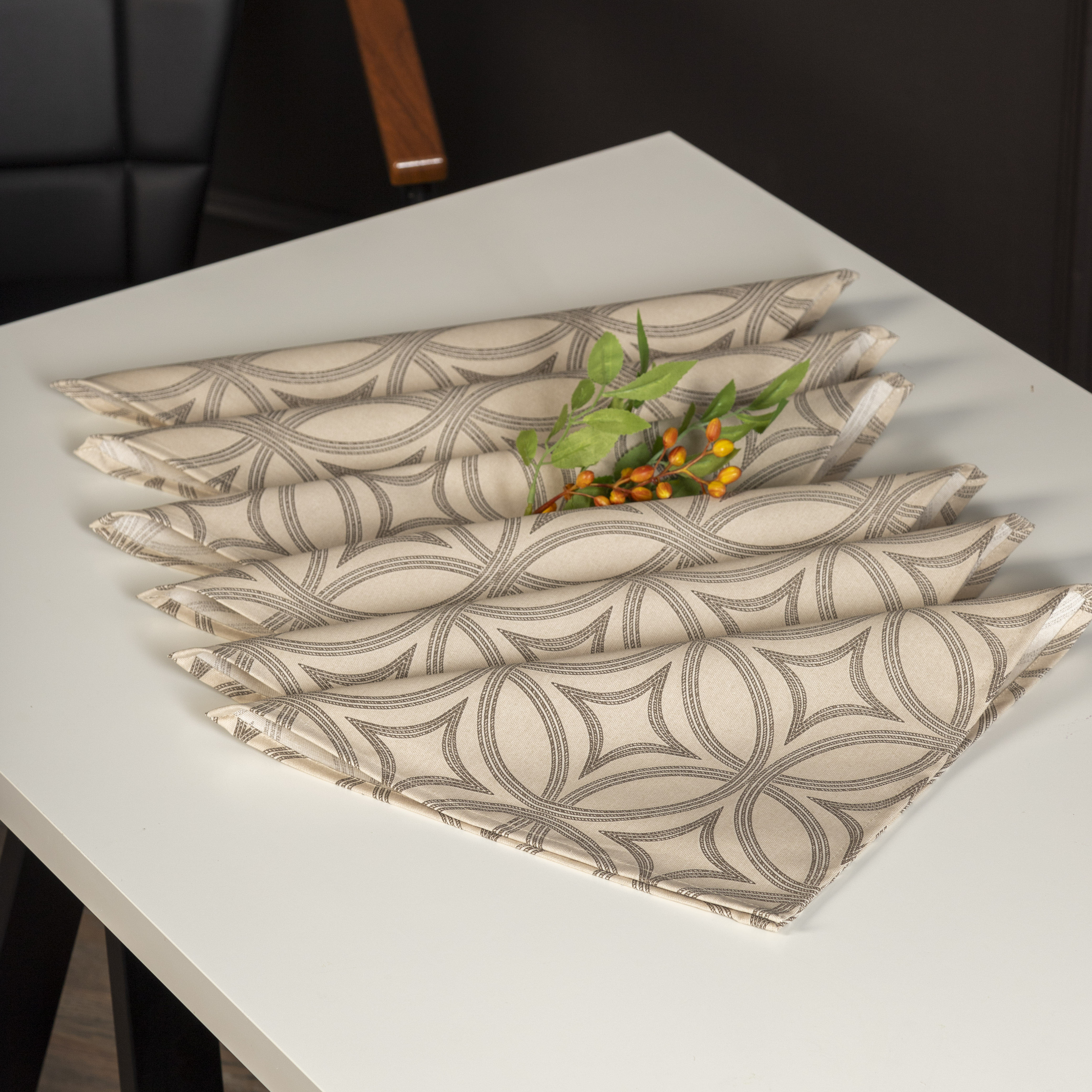 Набор салфеток 35х35 - 6шт. с тефлоновым покрытием 030