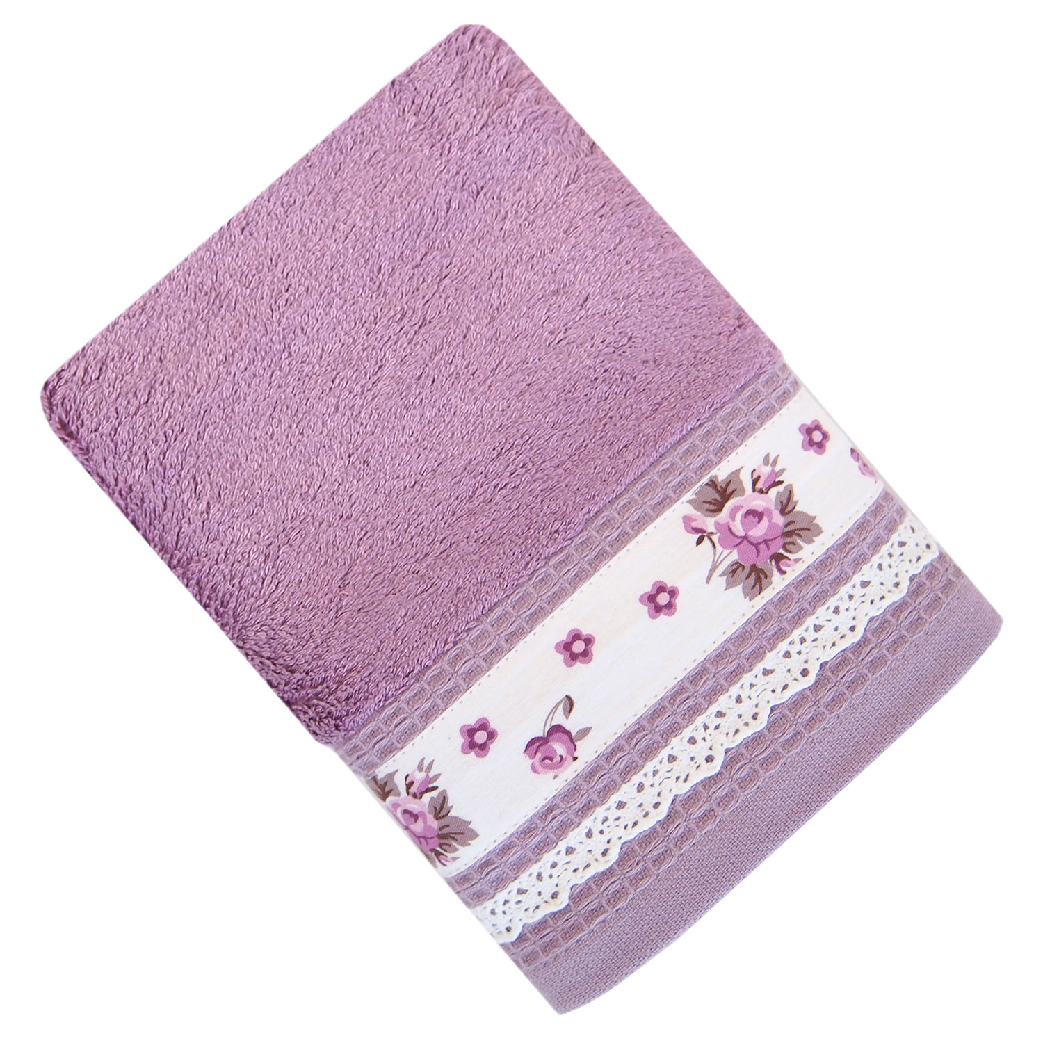 Полотенце РОЗАЛИЯ брусничное