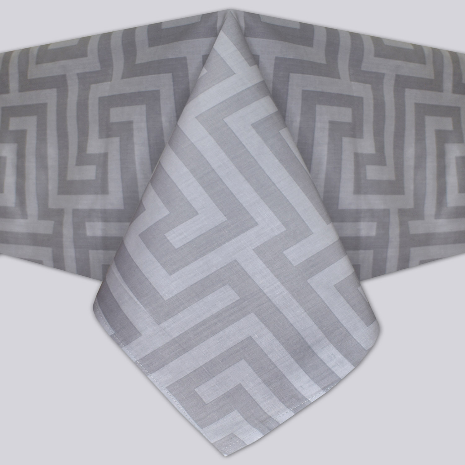 Простыня Сатин-Комфорт светло-серая 17-03 В