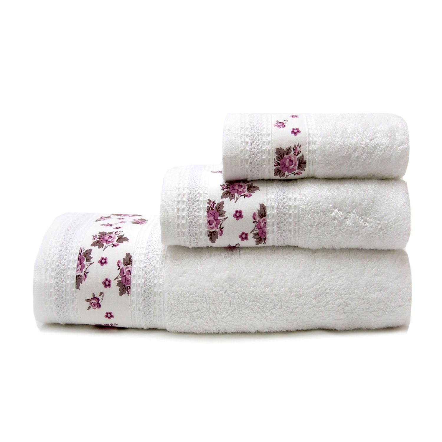 Полотенце РОЗАЛИЯ белое