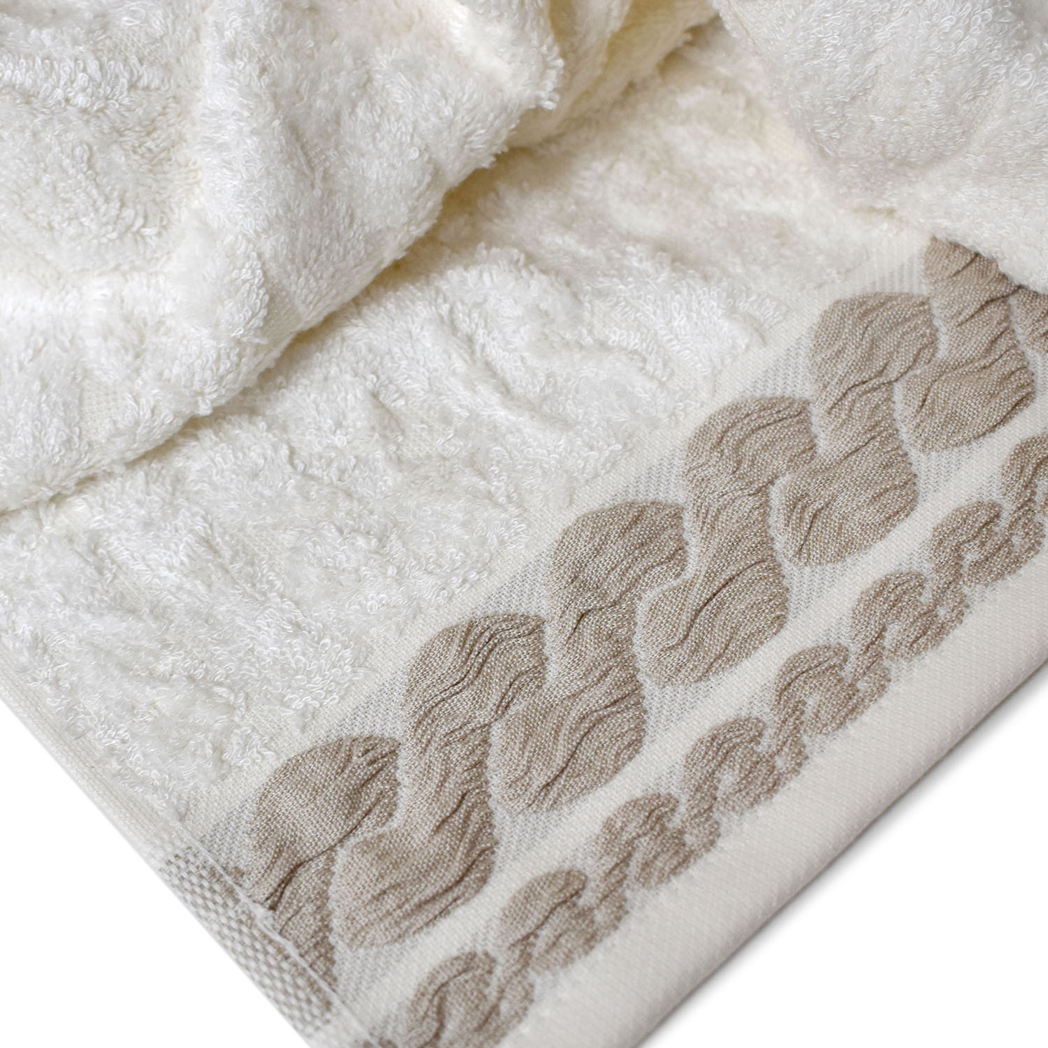 Полотенце САБРИНА молочное