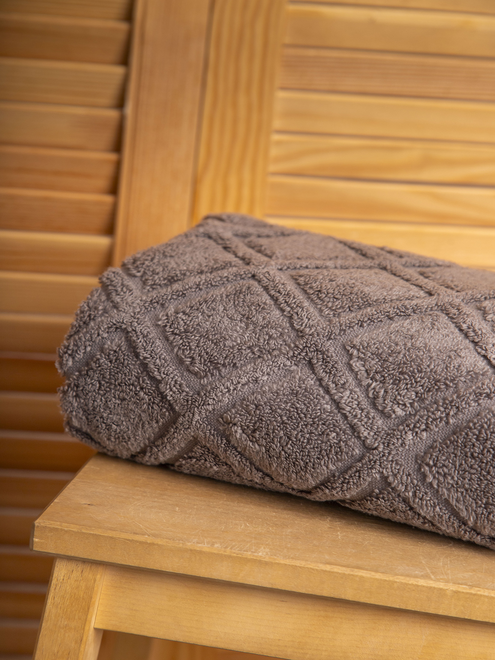 Набор полотенец ОРЛАНДО темно-серый