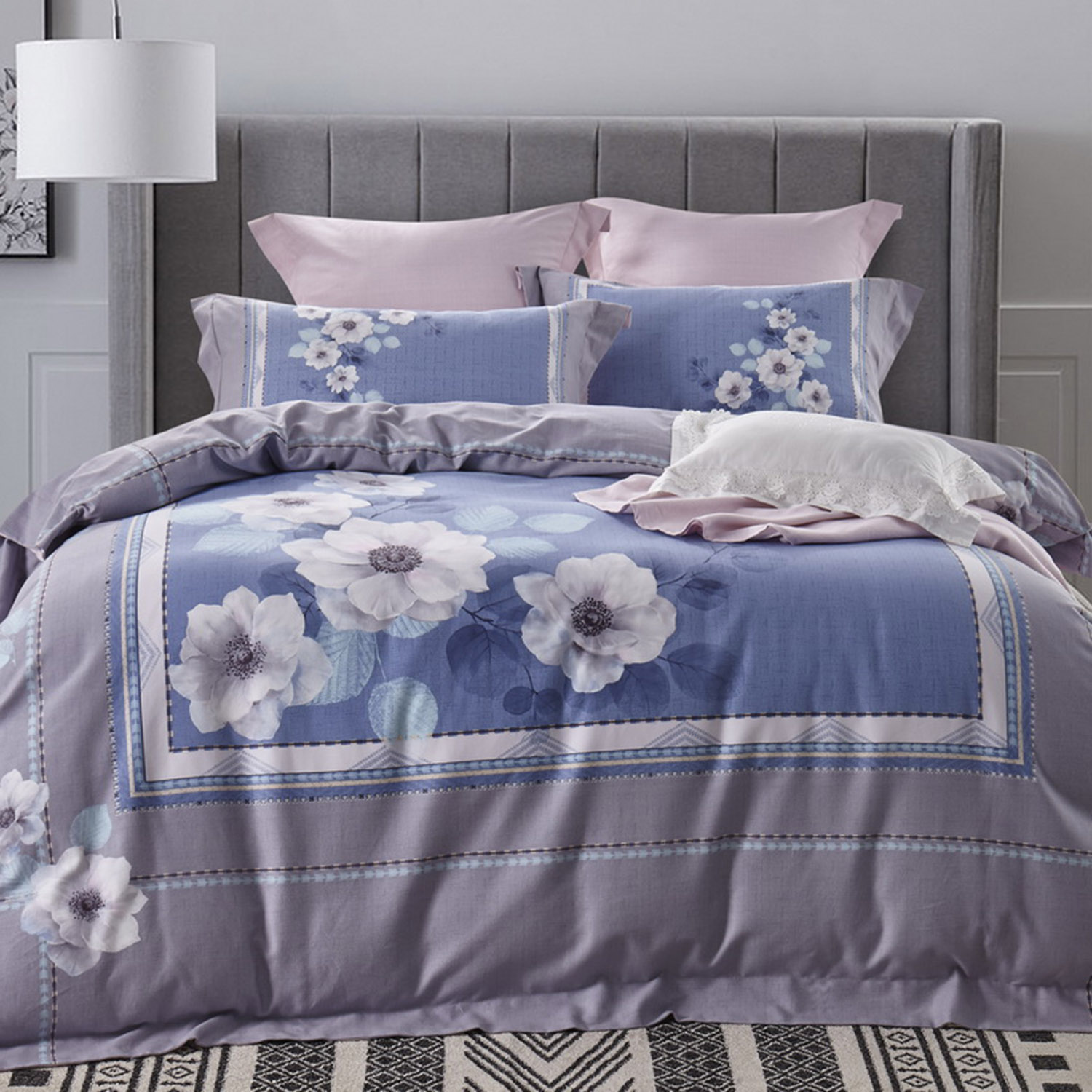 Комплект постельного белья Мако-Сатин-Браш 915 Панно