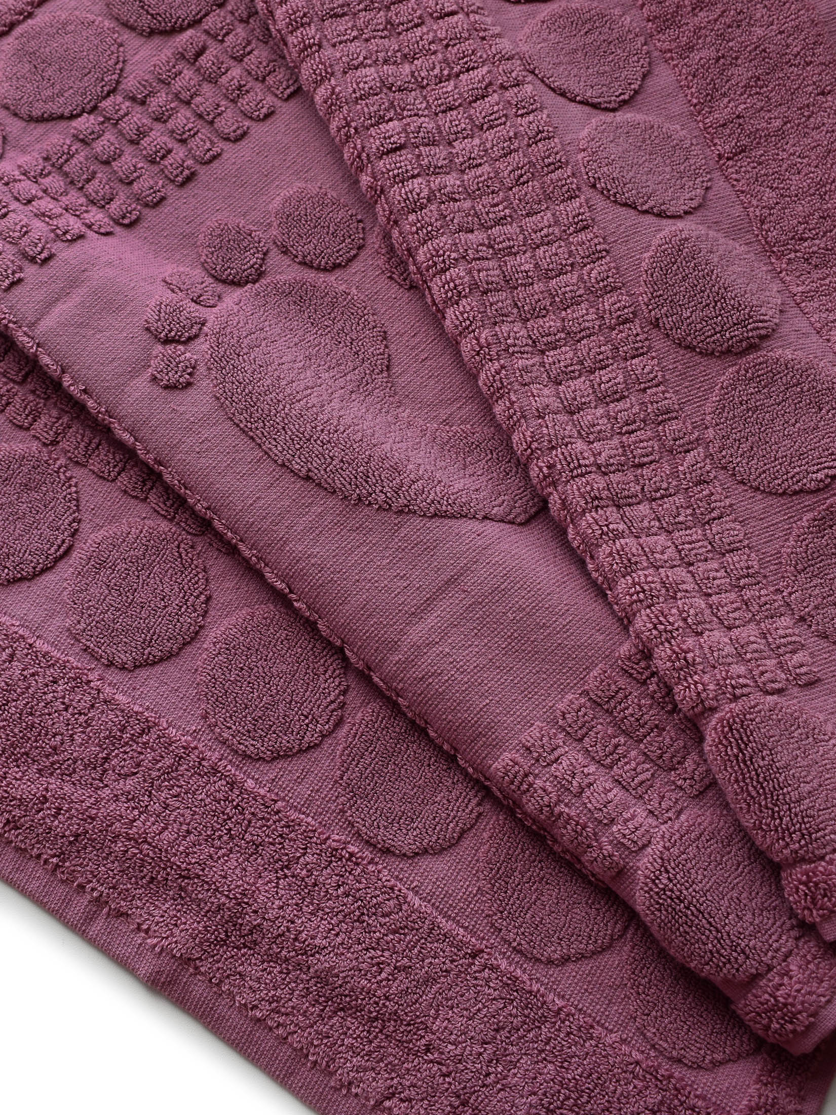 Полотенце НОЖКИ-1 для ног брусника