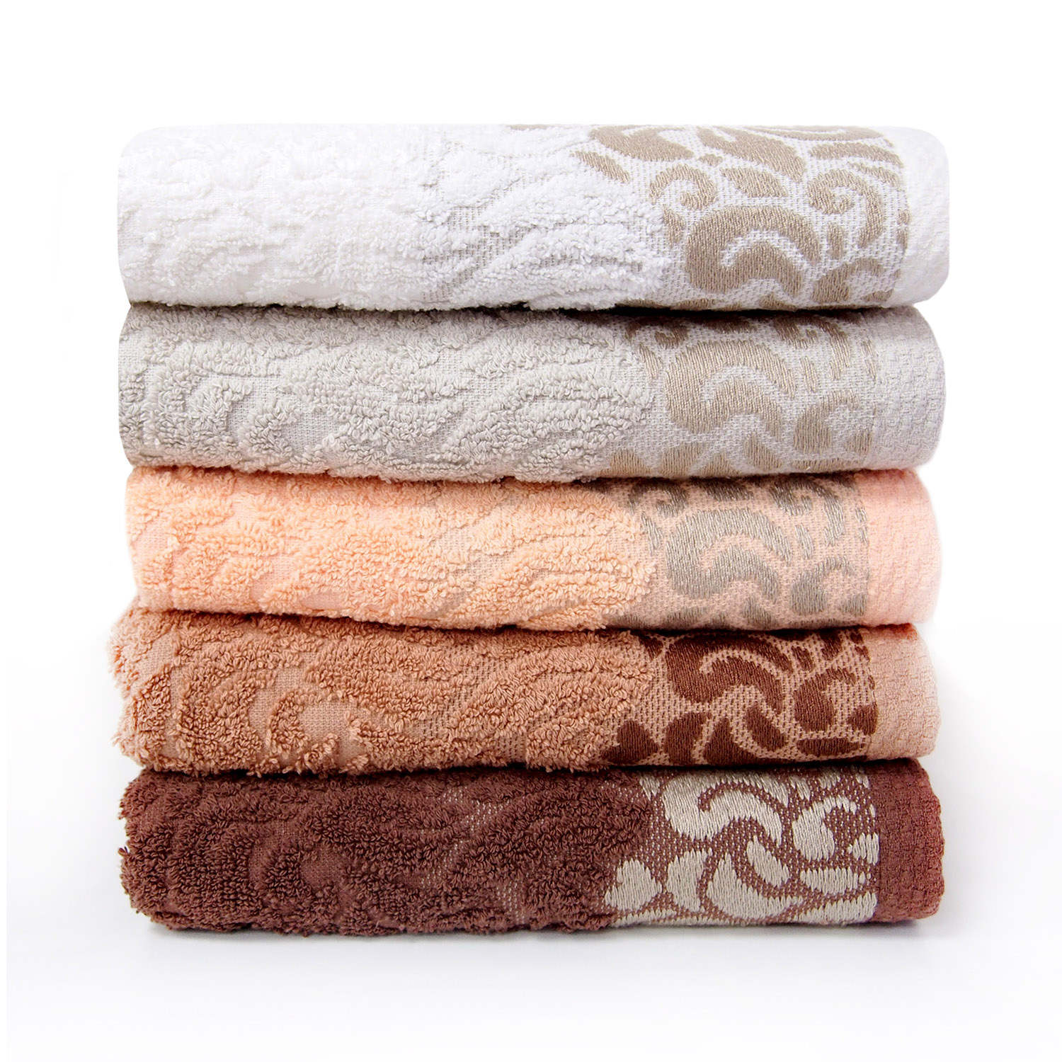 Полотенце САНДРА светло-коричневое