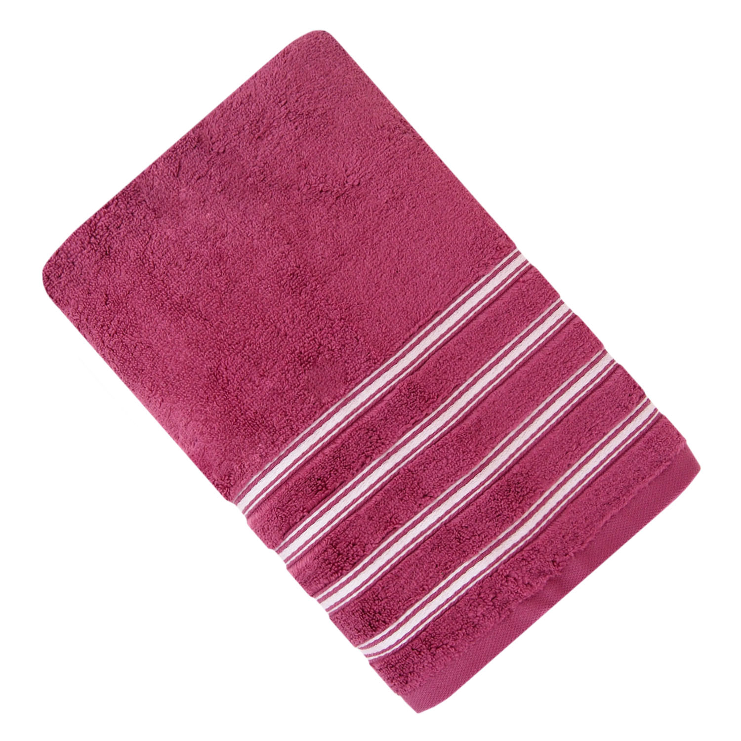 Полотенце ЭДЕМ бордовое