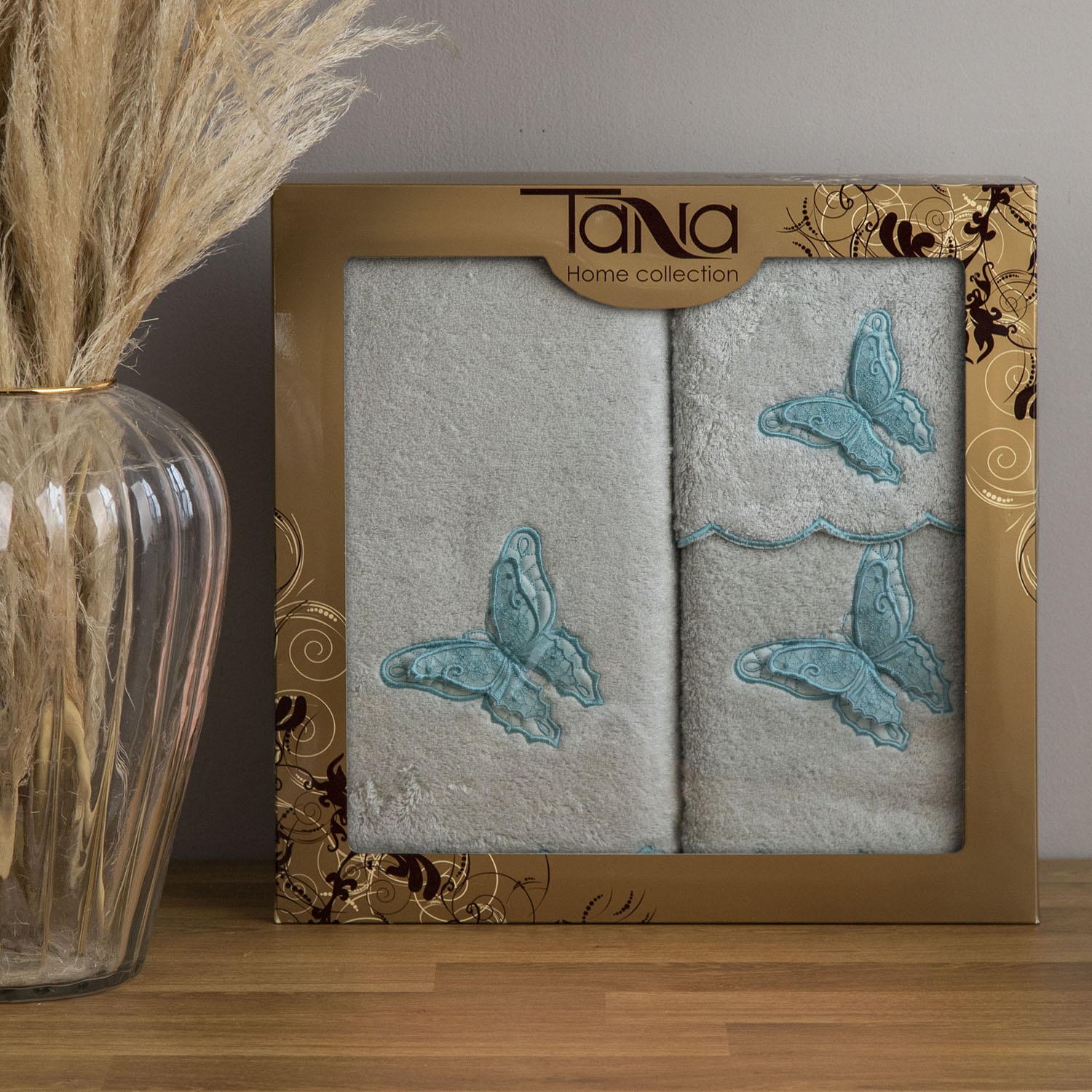 Набор полотенец ШАДО ментоловый из 3х