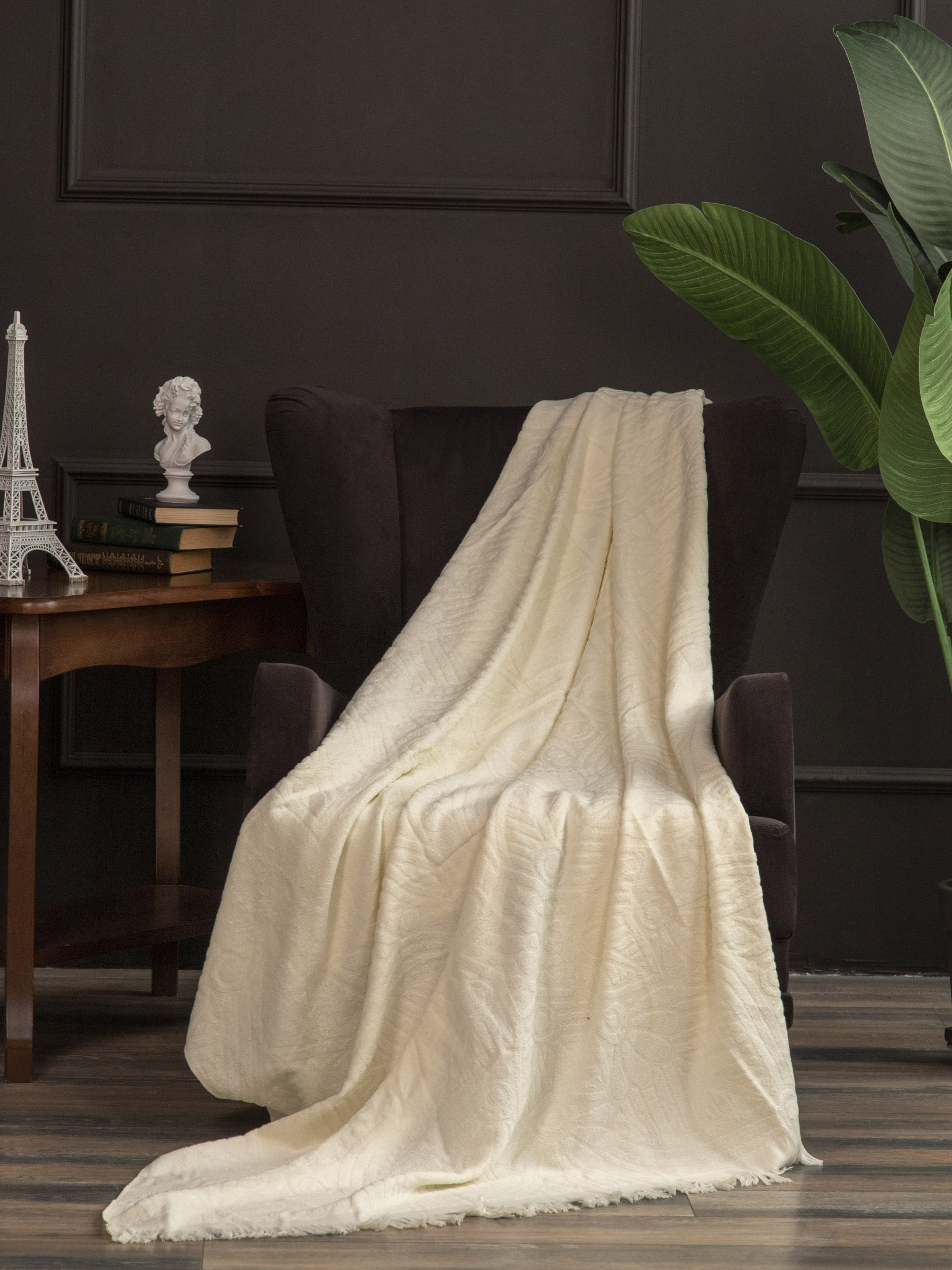 Простыня махровая МЕЛИССА молочная