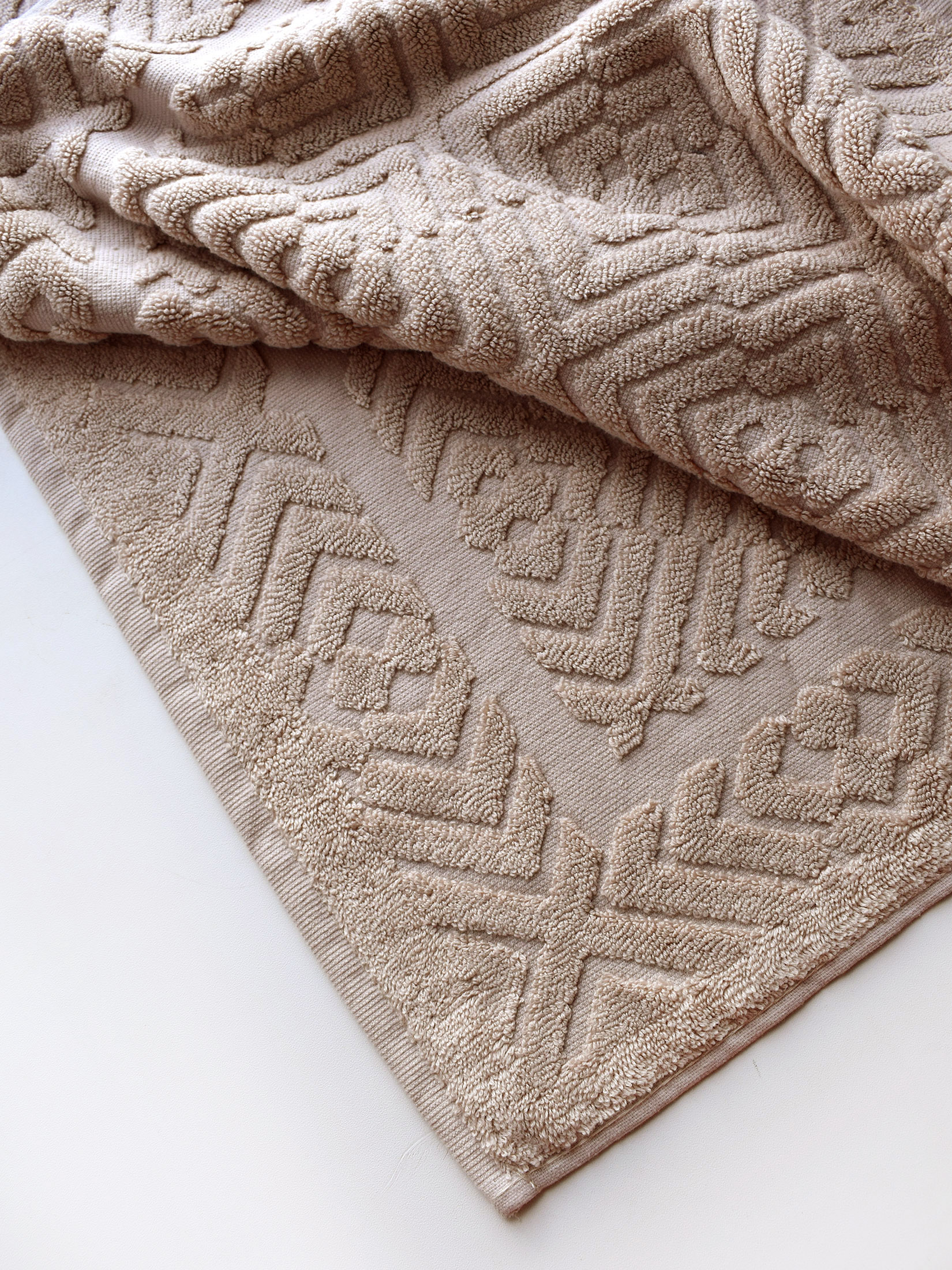 Полотенце ТАЙЛЕР-1 для ног карамель