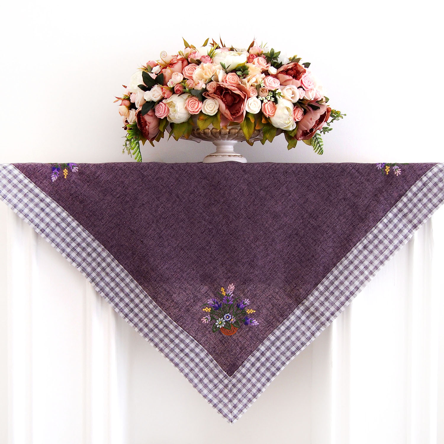 Скатерть 3837 фиолетовая