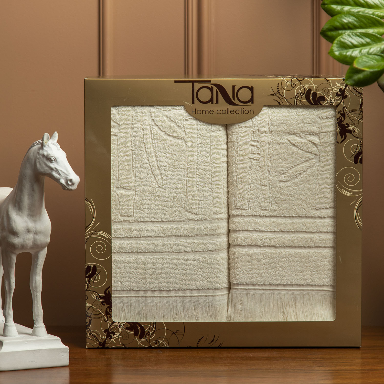 Набор полотенец НУРИ молочный