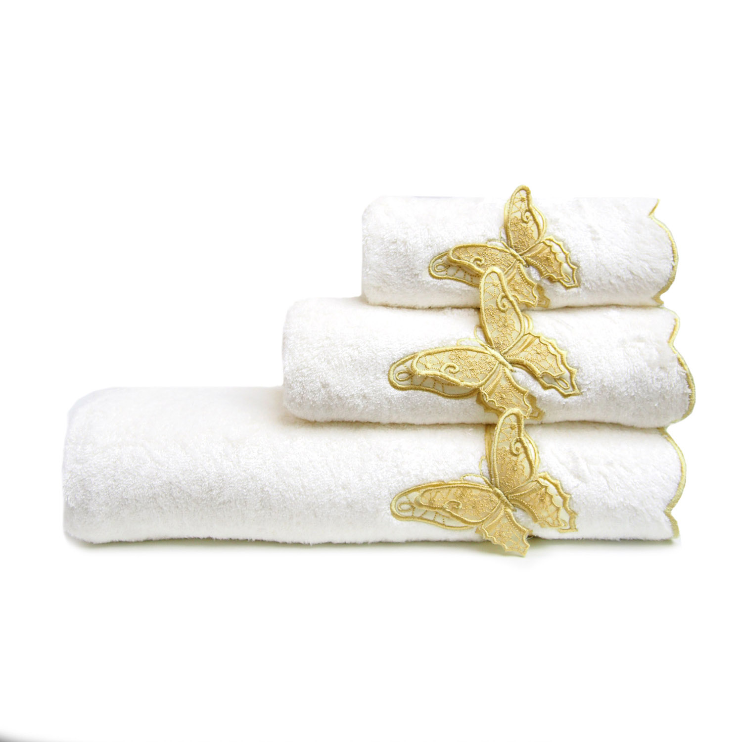 Полотенце ШАДО молочное