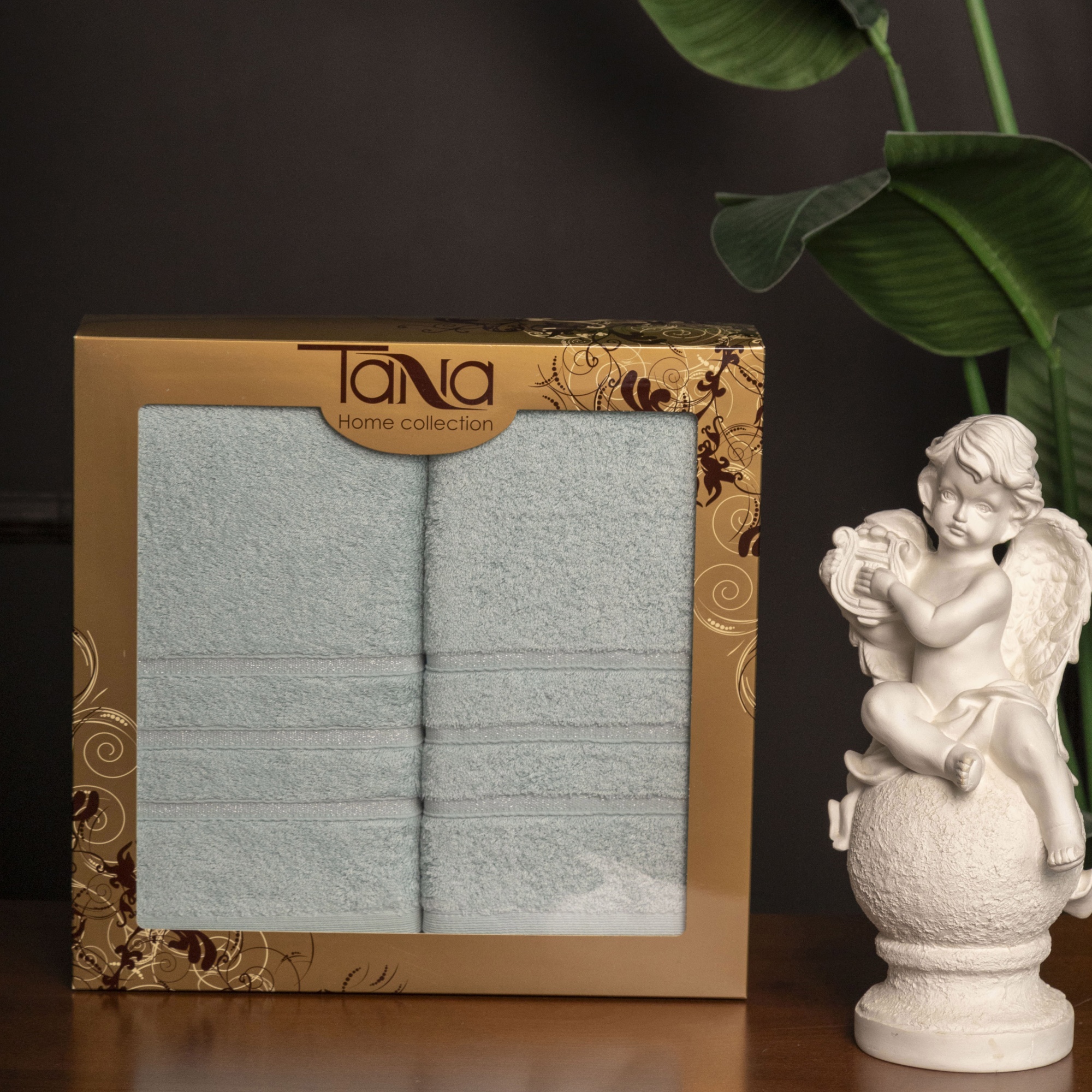 Набор полотенец СЕЛЕНА ментоловый