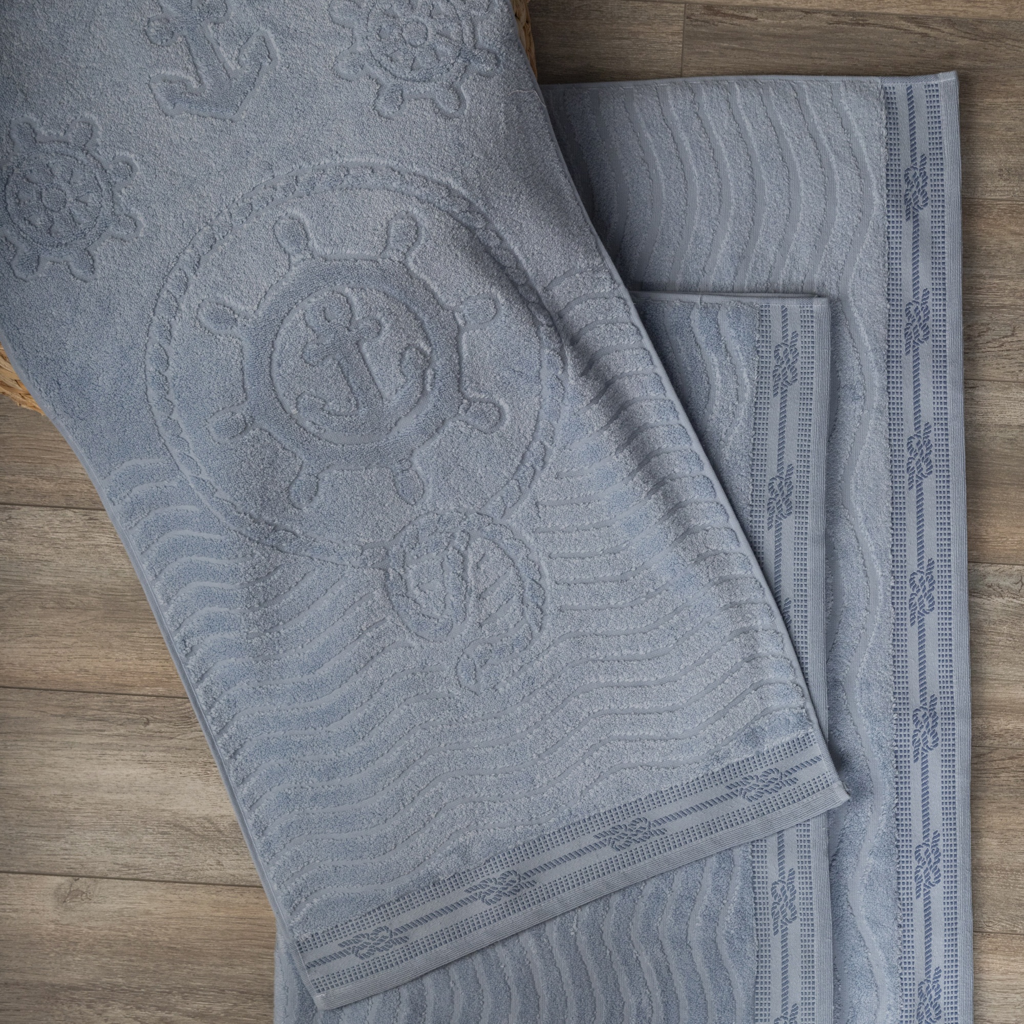 Полотенце ОКЕАН голубое