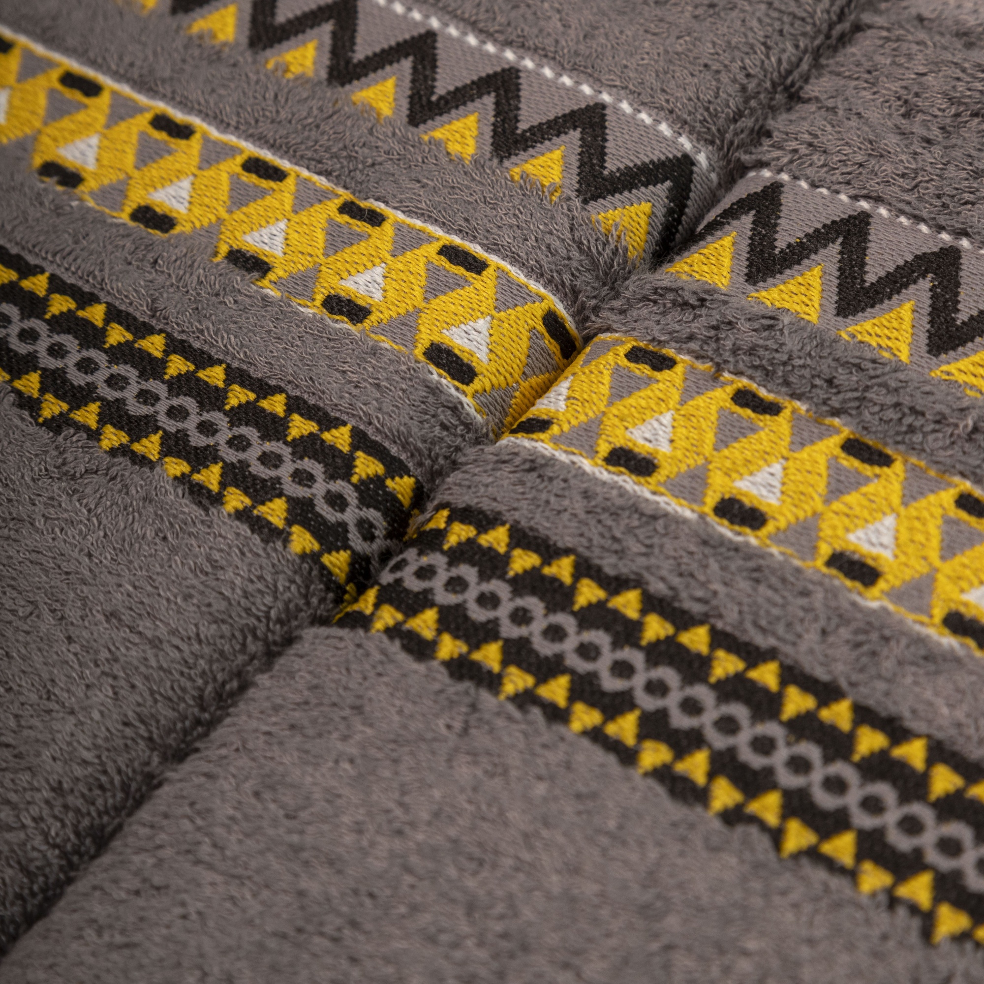 Набор полотенец ВЕНУС темно-серый