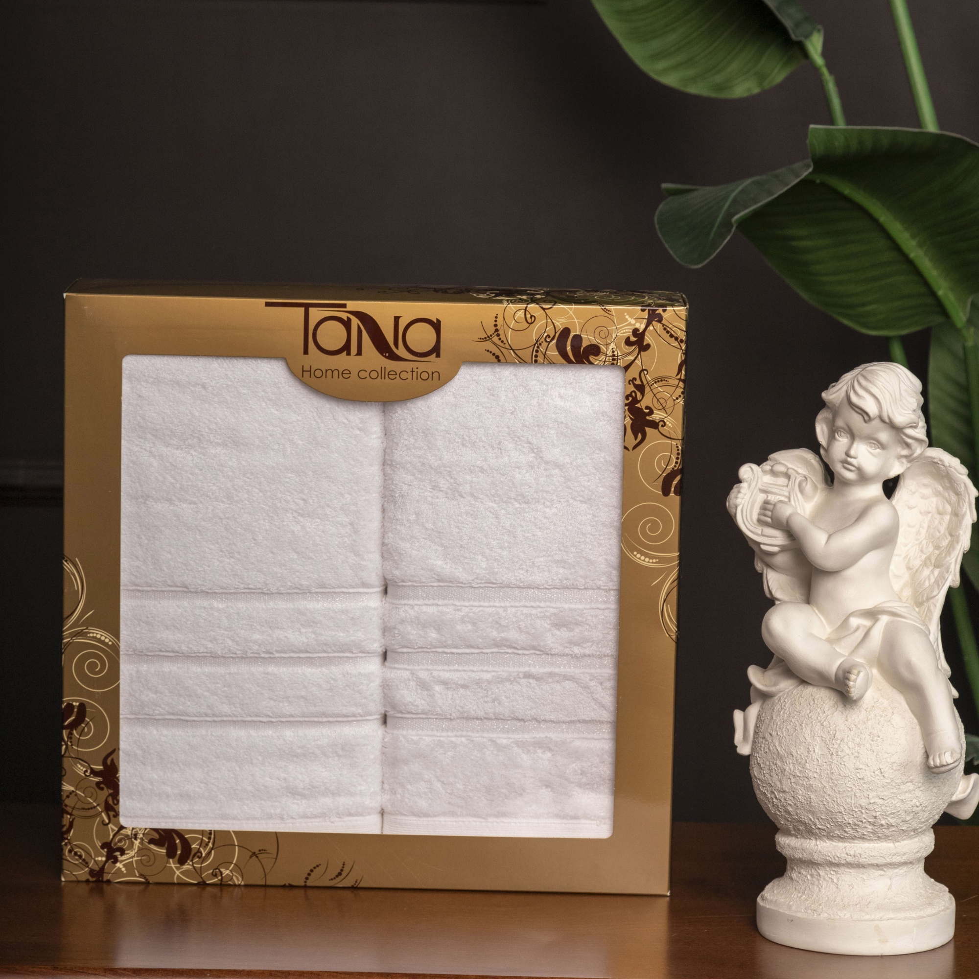 Набор полотенец СЕЛЕНА белый