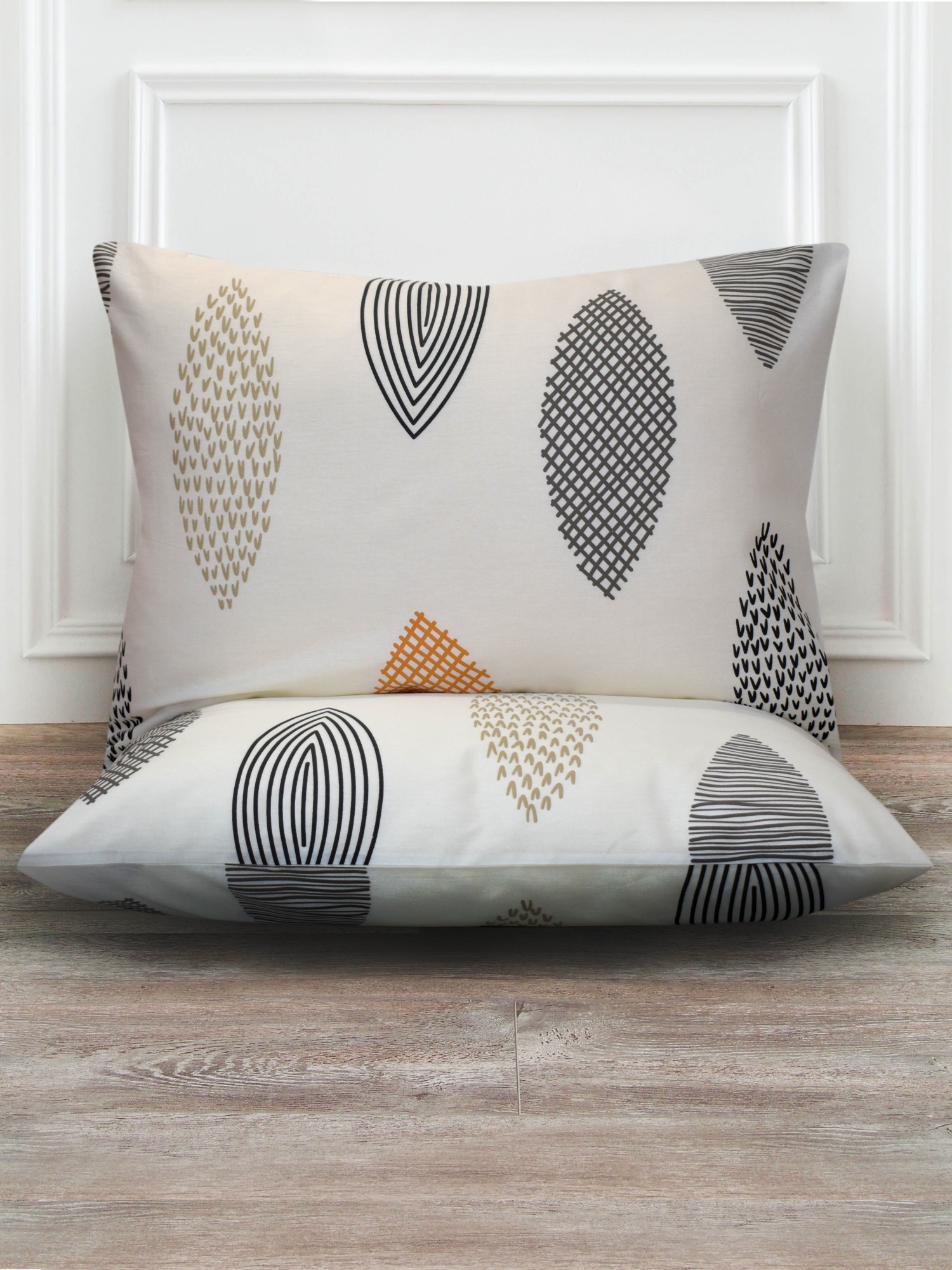 Набор наволочек Сатин-Комфорт молочные 17-06