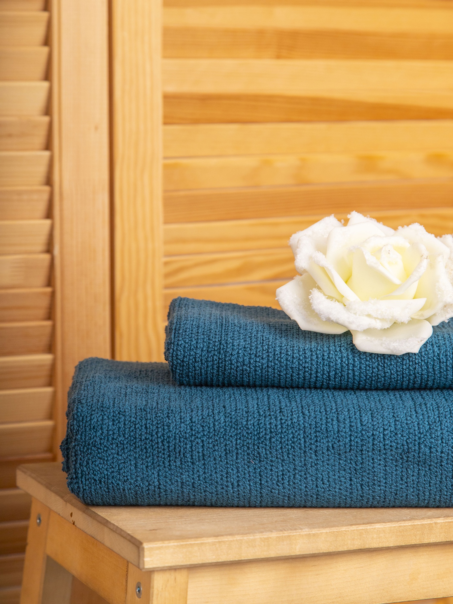 Полотенце РАЙС темно-бирюзовое