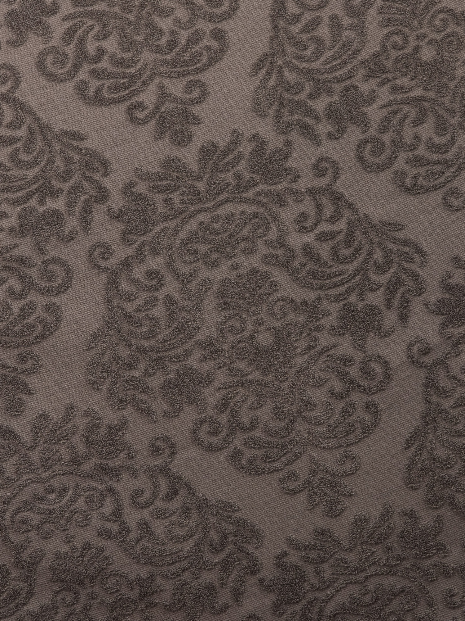 Простыня махровая АЛЬФРЕДО темно-серая