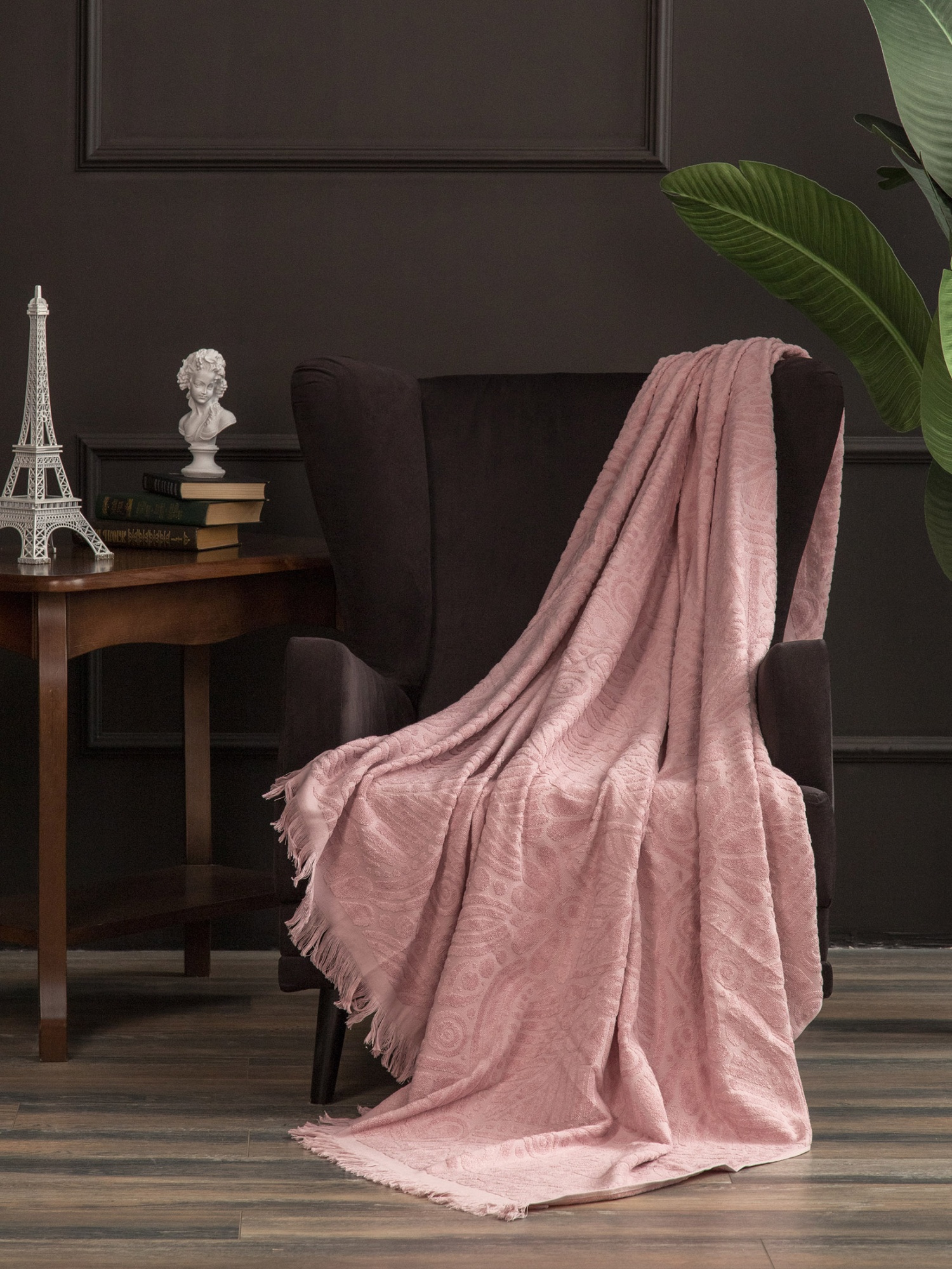 Простыня махровая МЕЛИССА розовая