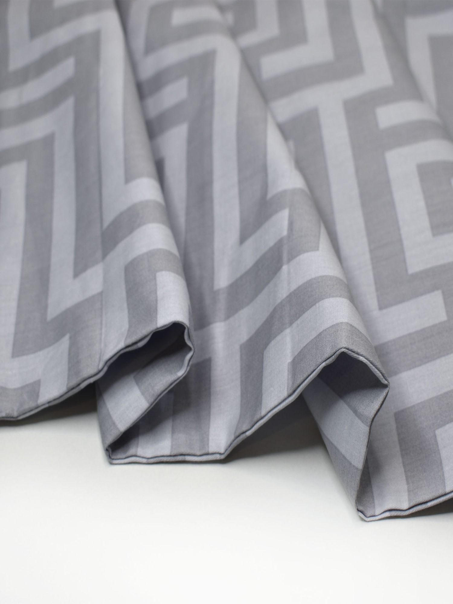 Набор наволочек Сатин-Комфорт светло-серые 17-03 В