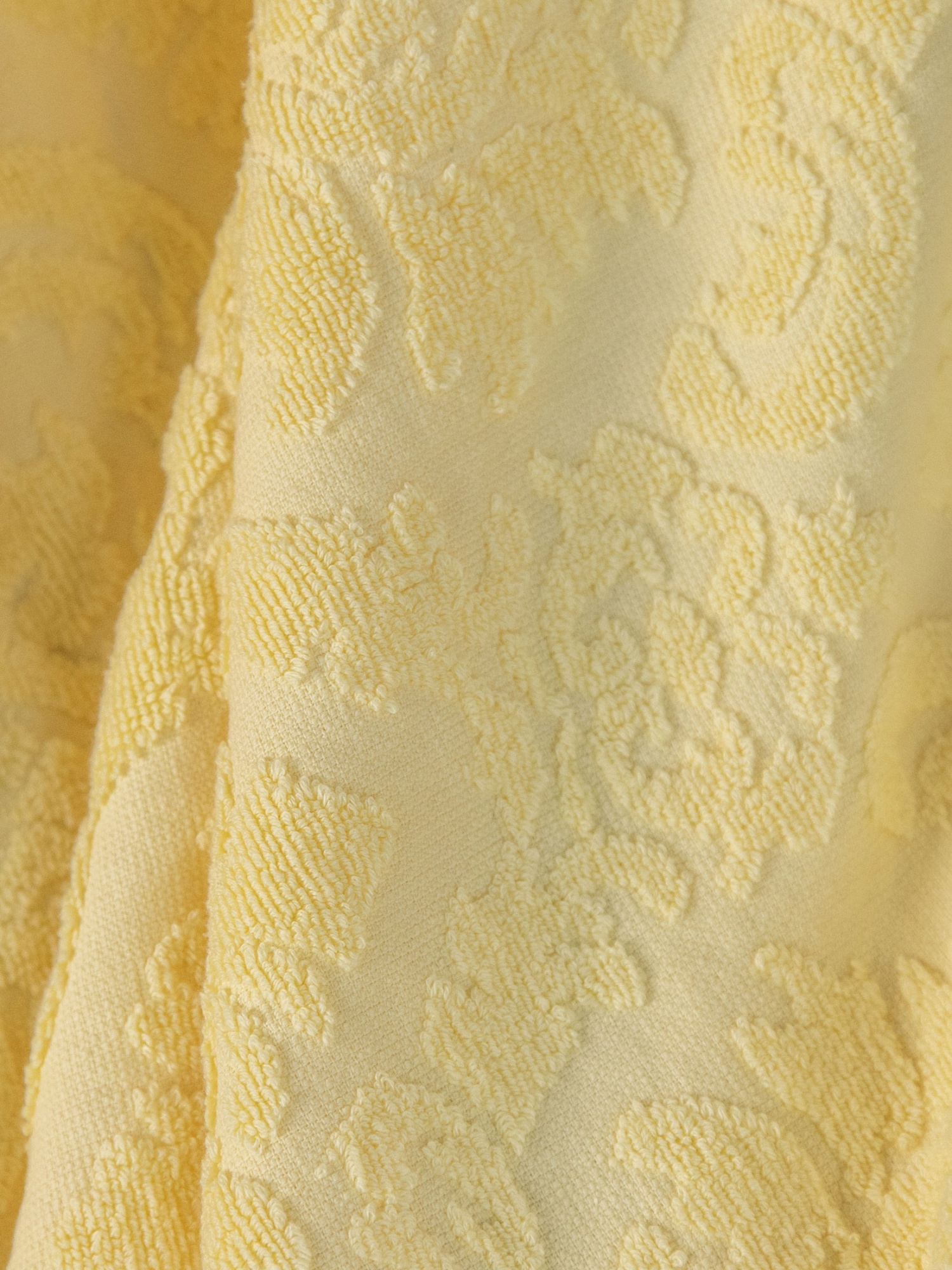 Простыня махровая ВАЛЕНСИЯ желтая