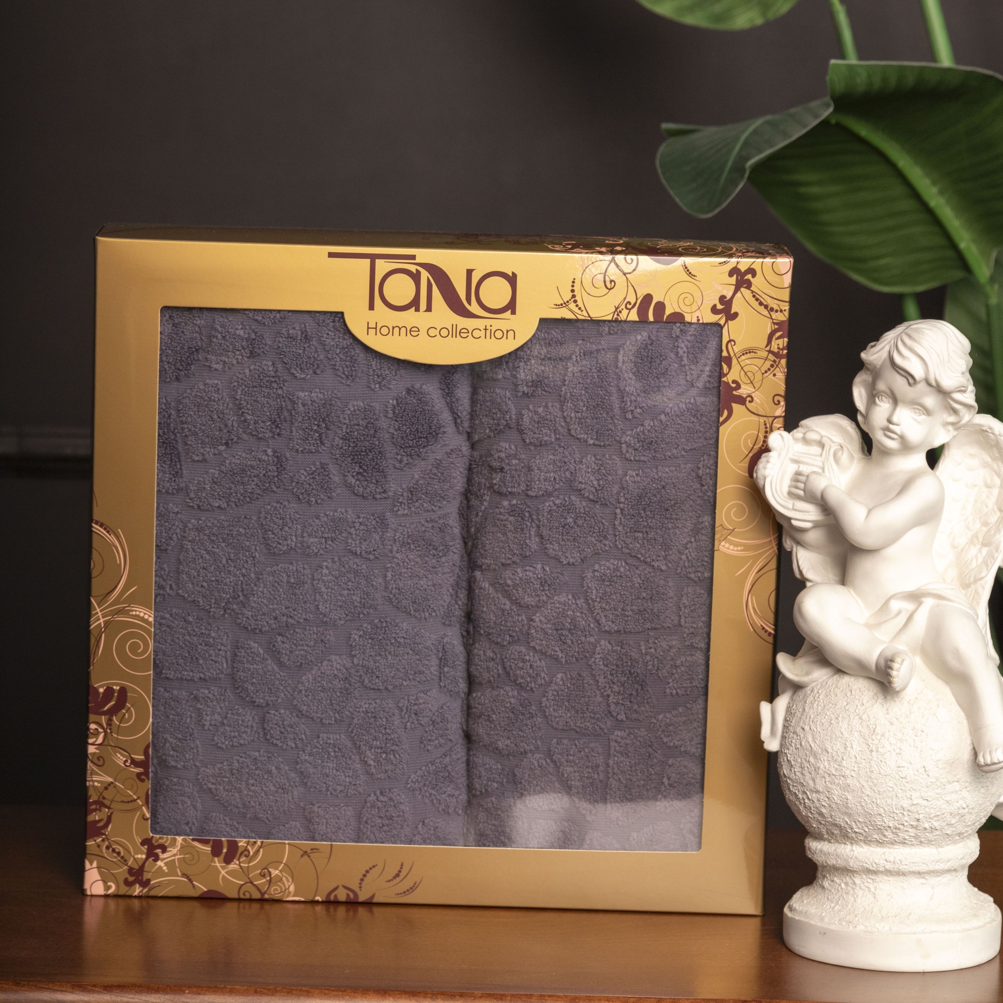 Набор полотенец СИРИУС темно-серый