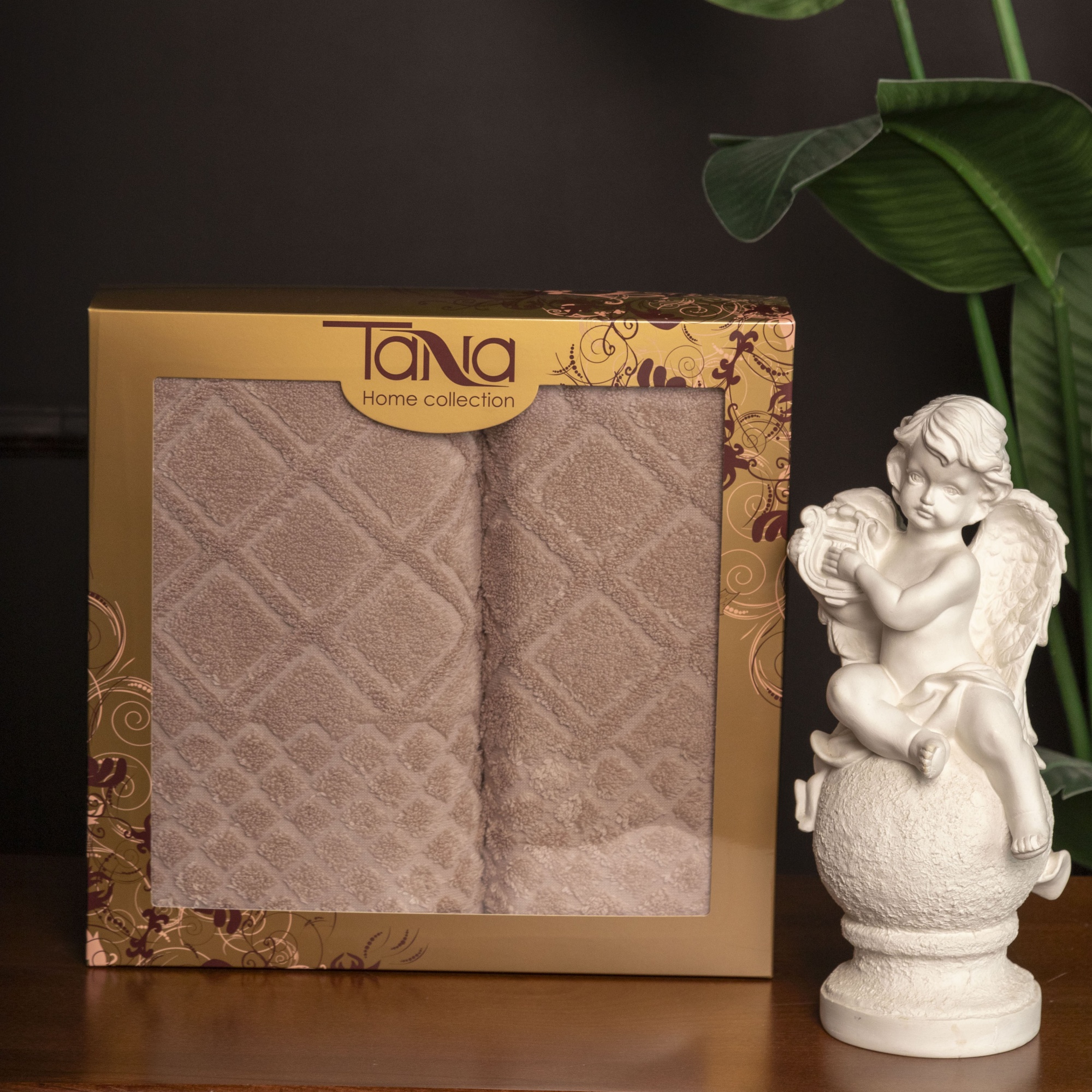 Набор полотенец ОРЛАНДО бежевый