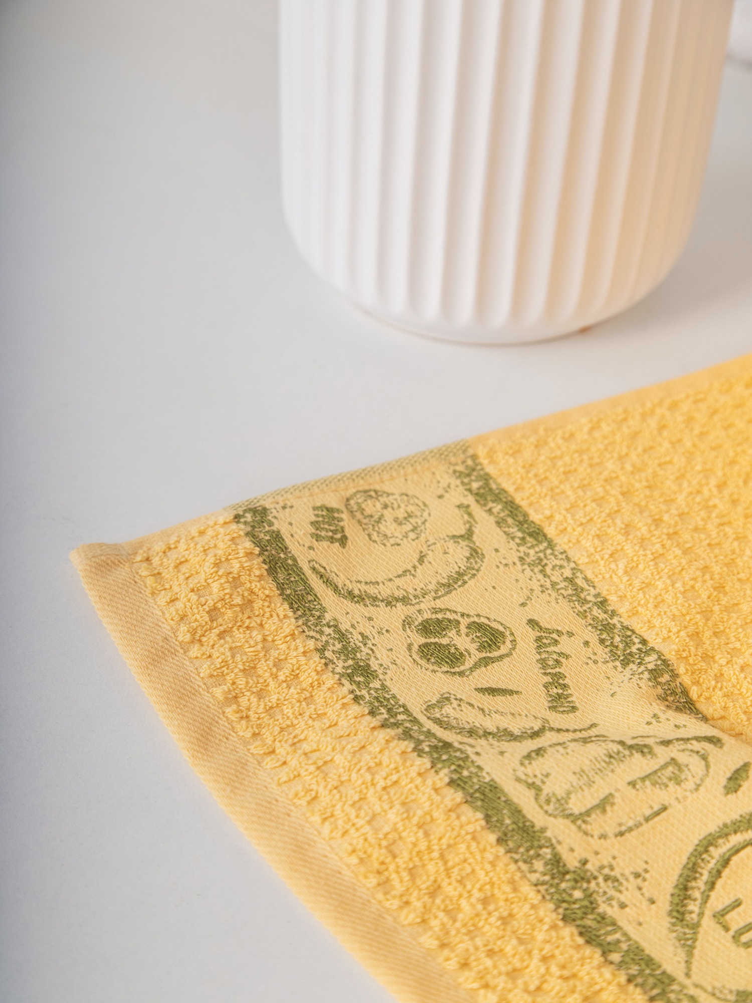 Кухонное полотенце ПЕРЕЦ желтое