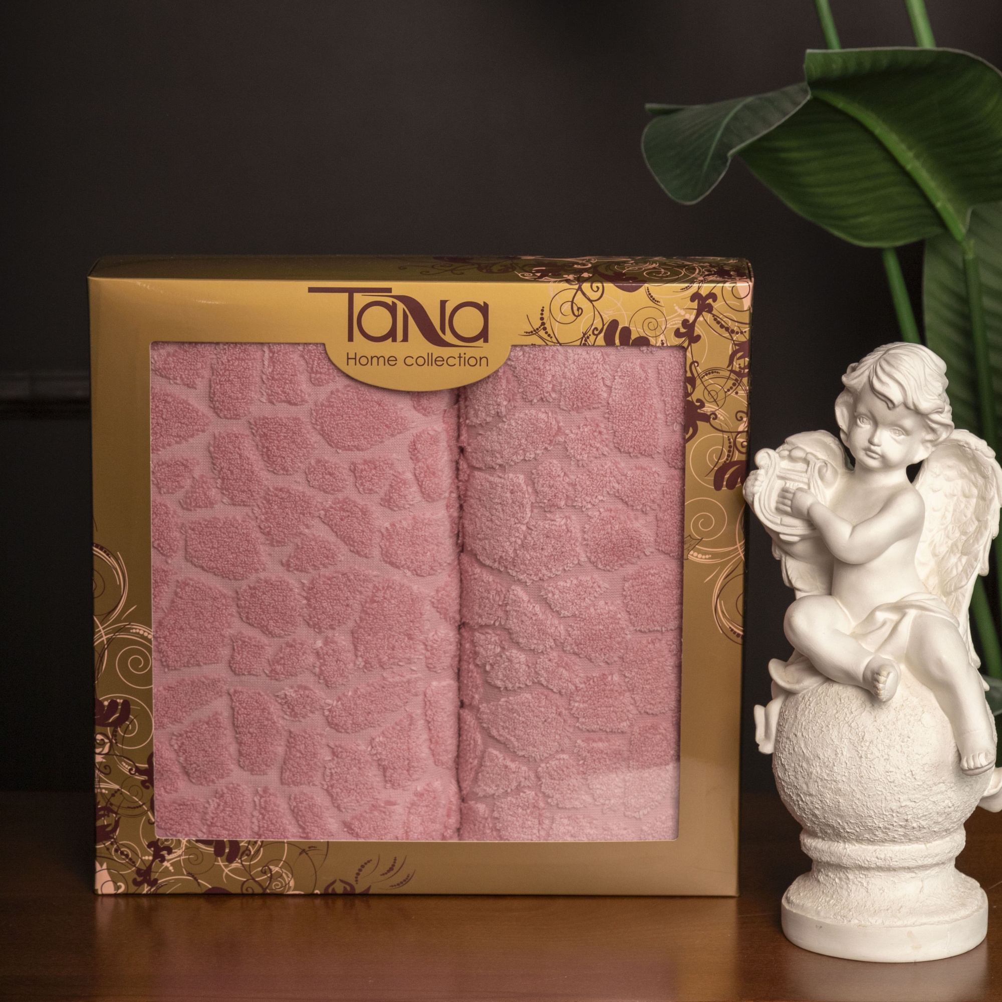 Набор полотенец СИРИУС розовый