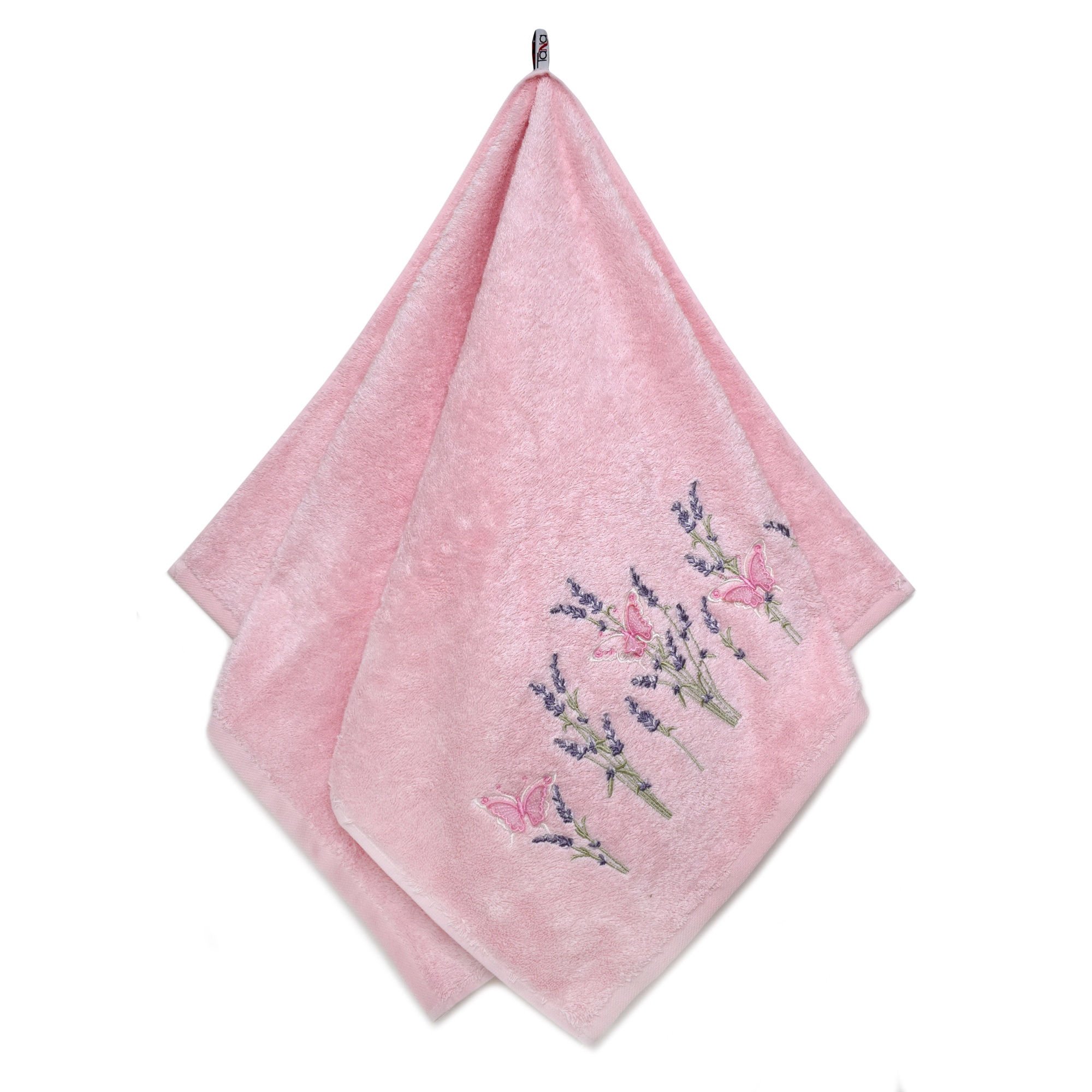 Набор полотенец БАТЕРФЛЯЙ 3Д розовый из 3х