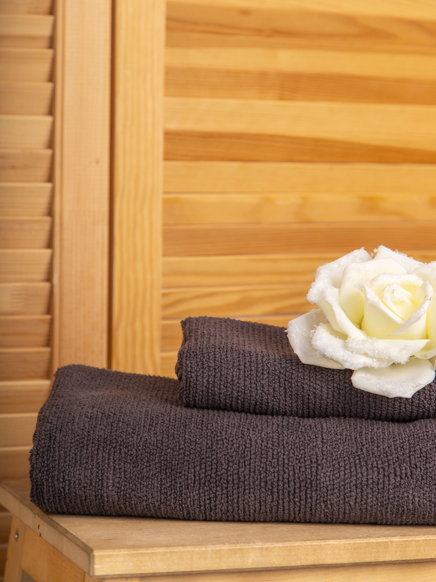 Полотенце РАЙС темно-серое