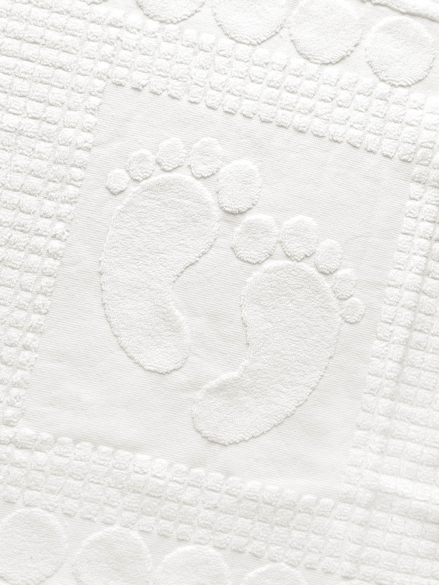 Полотенце НОЖКИ-1 для ног молочное