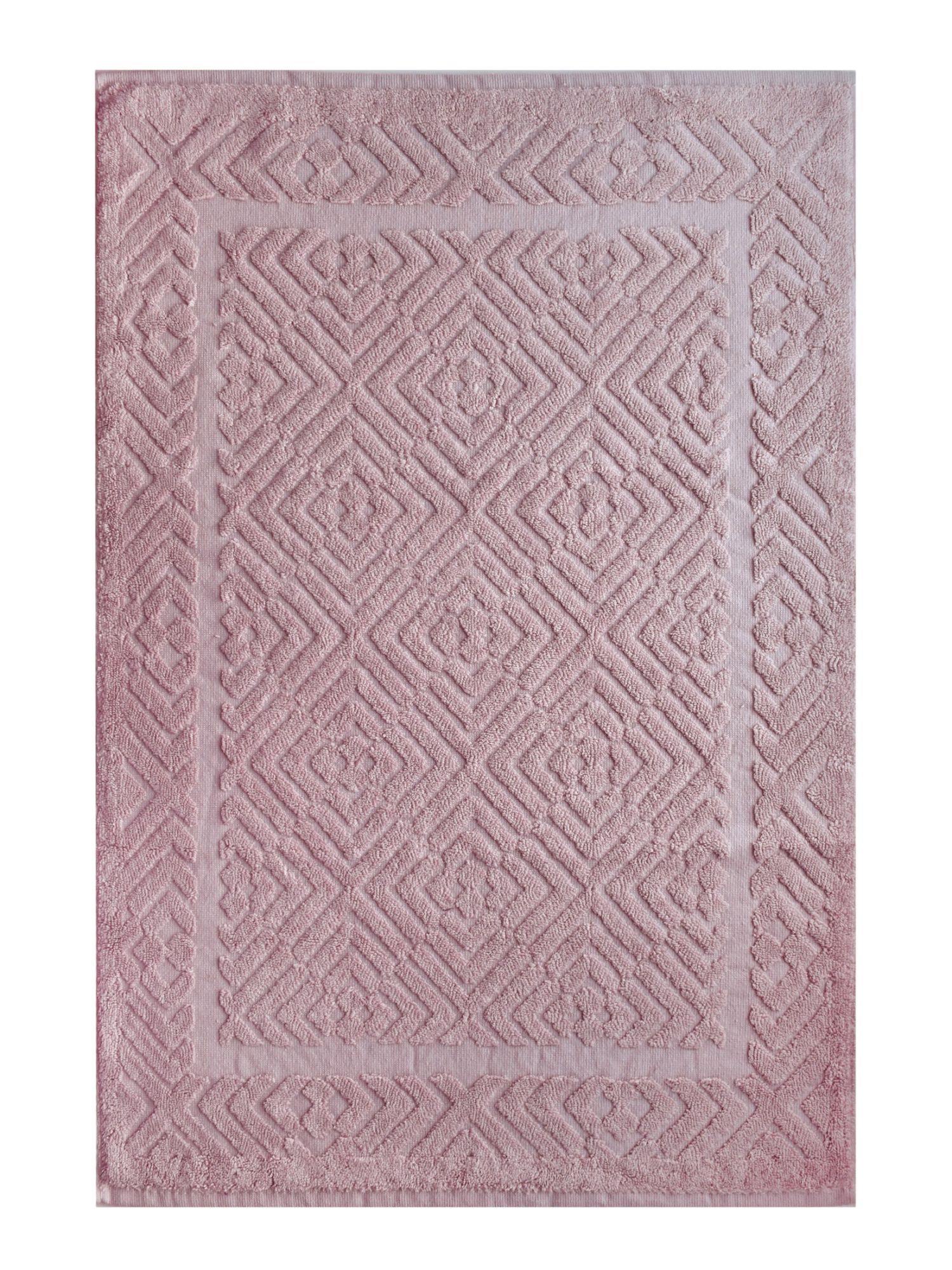 Полотенце ТАЙЛЕР-1 для ног розовое