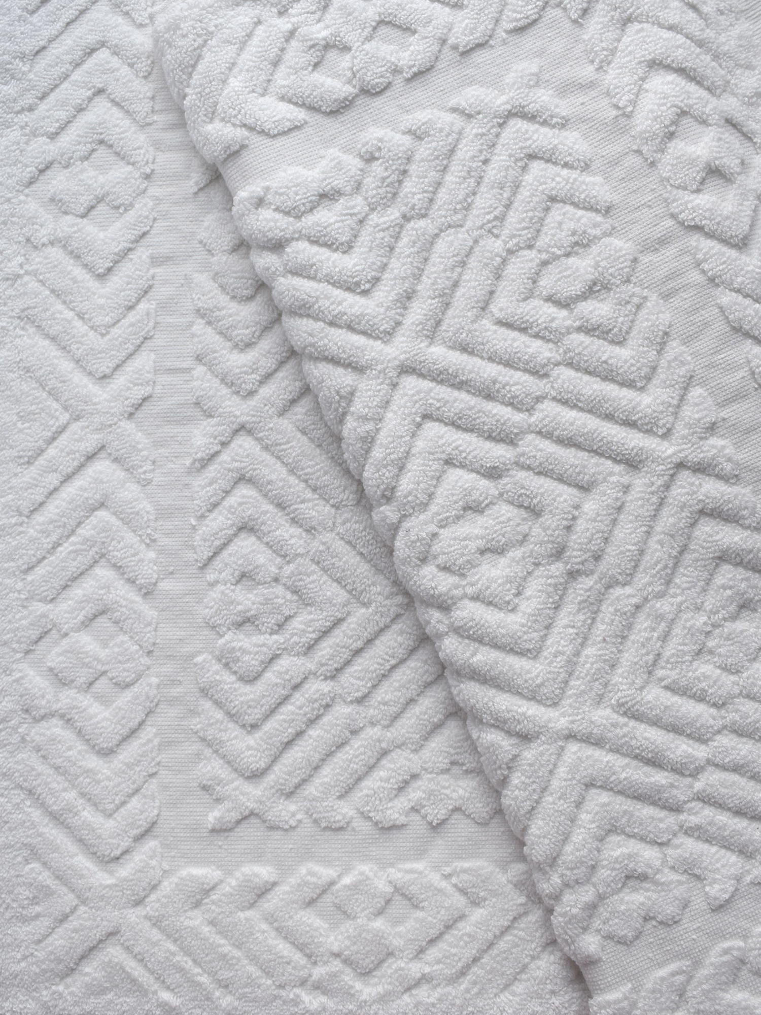 Полотенце ТАЙЛЕР-1 для ног белое