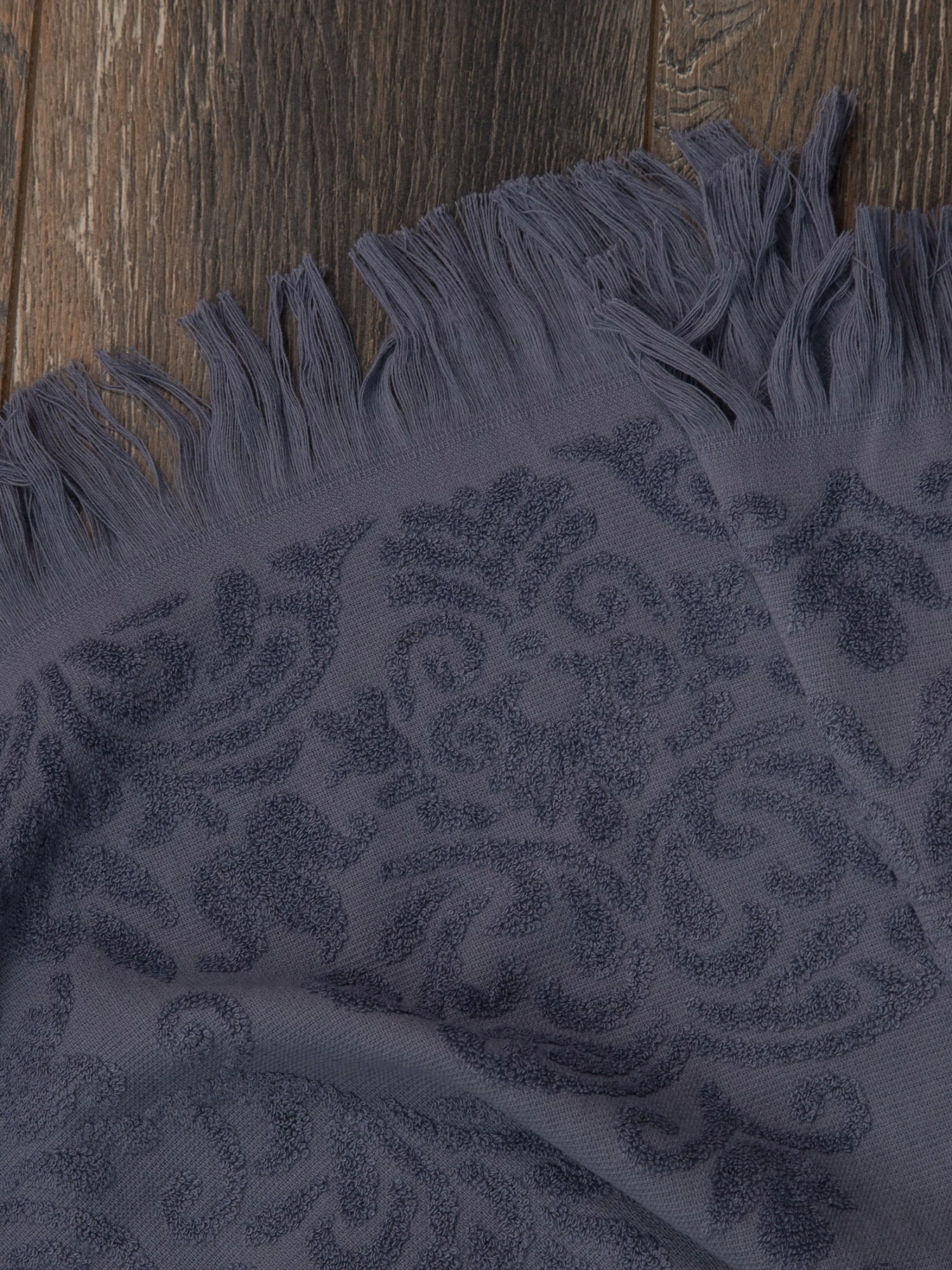 Простыня махровая АЛЬФРЕДО джинса