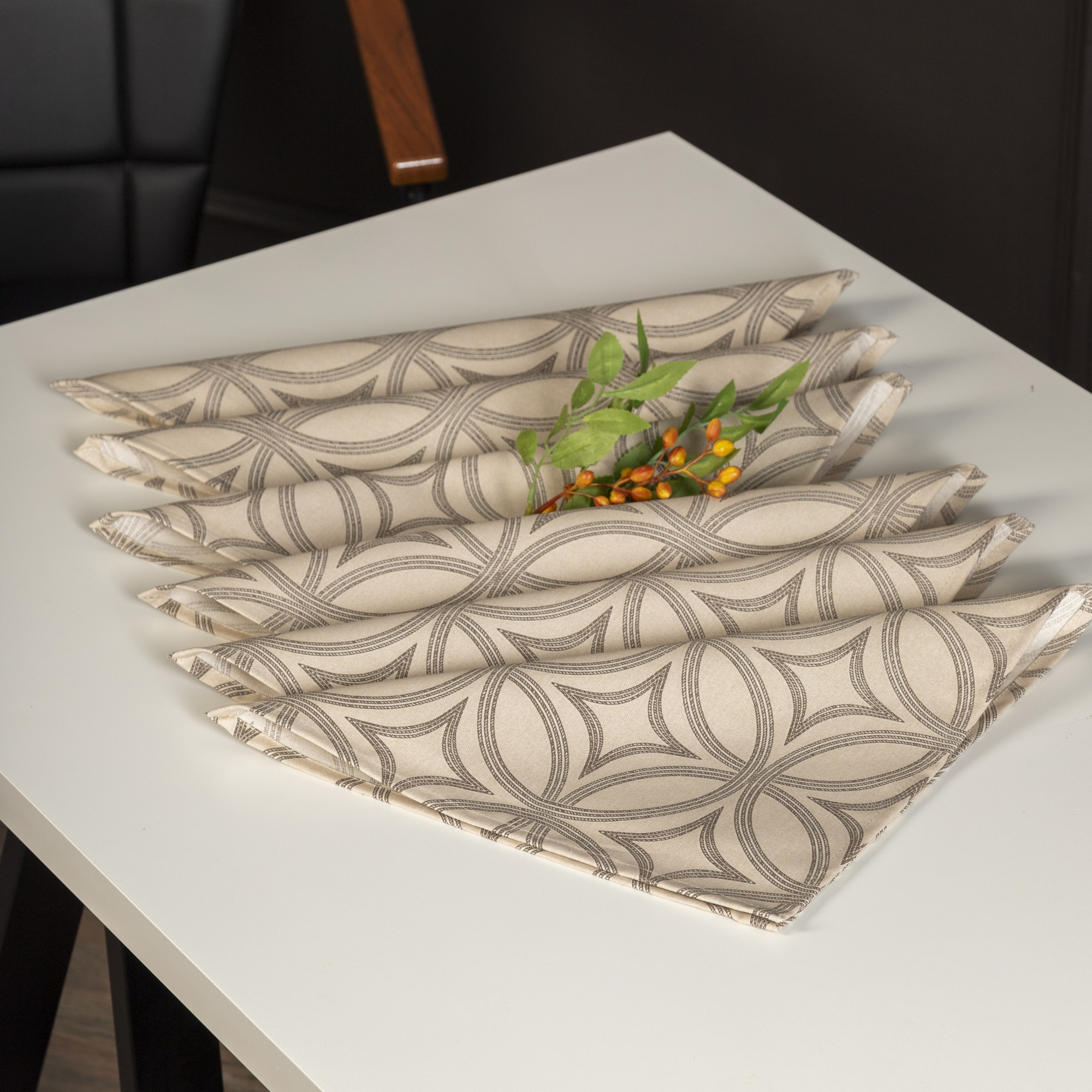 Набор салфеток 35х35 - 6шт. с тефлоновым покрытием 030