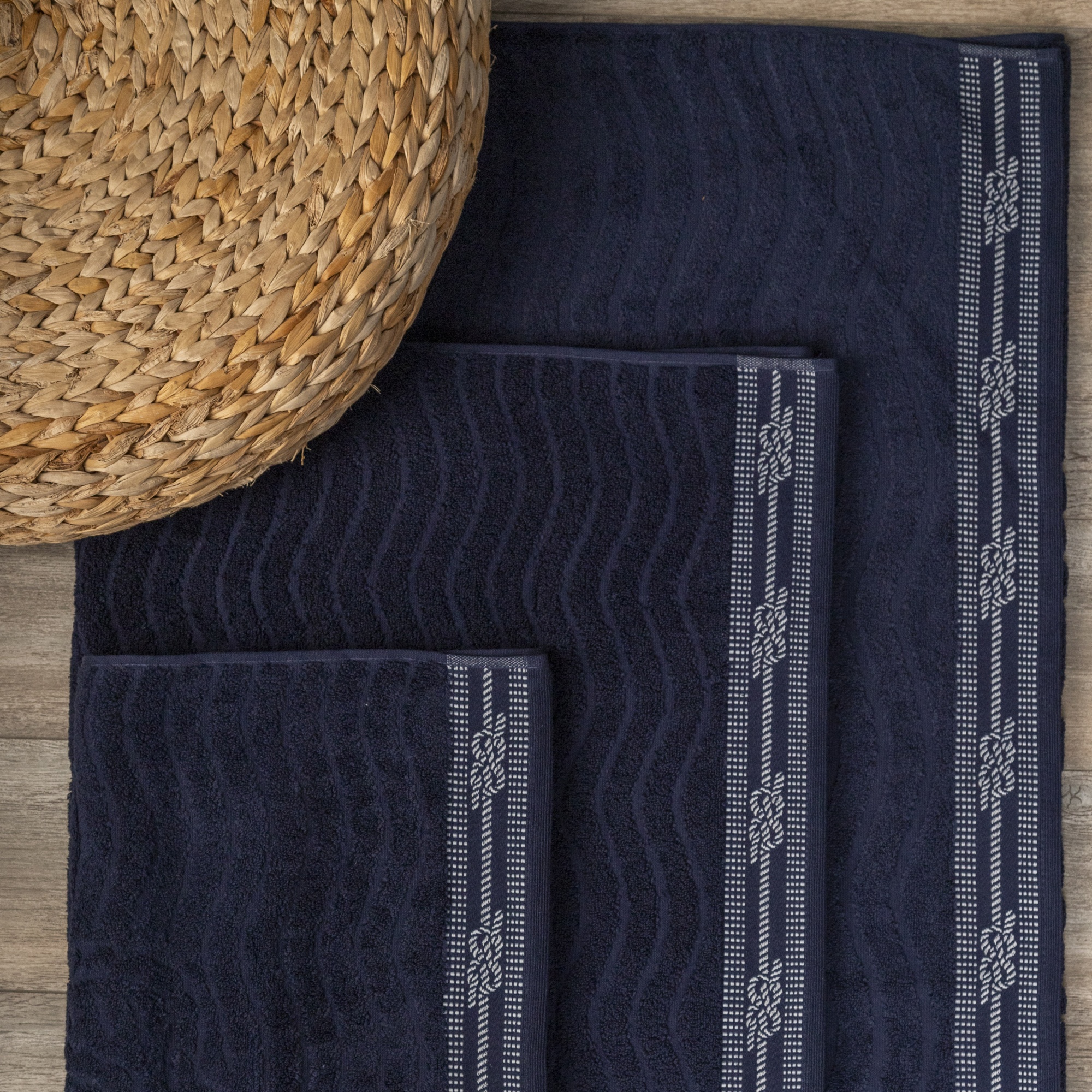 Полотенце ОКЕАН синее