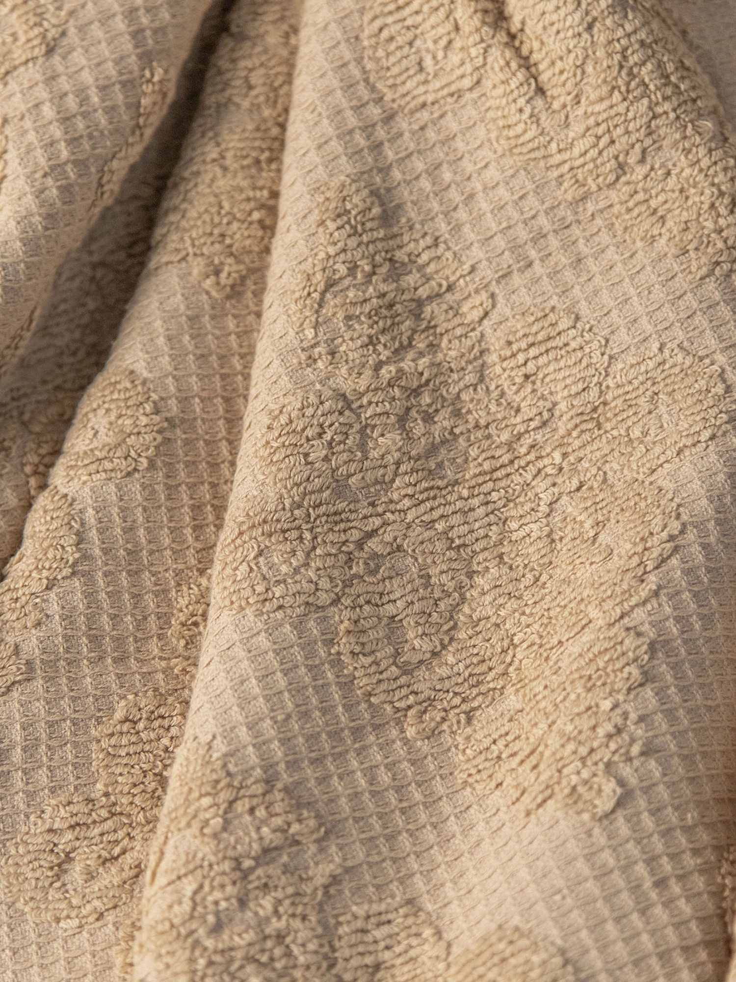 Простыня махровая АМАЛИЯ бежевая